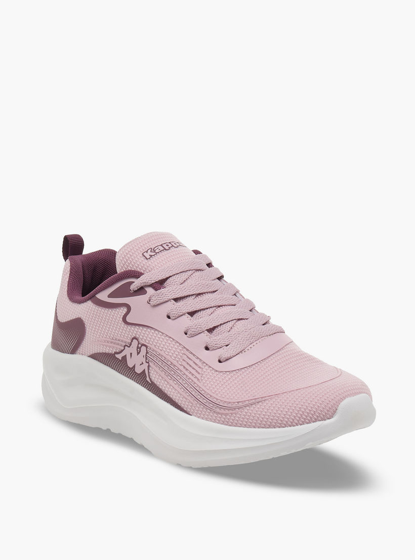 Kappa Women Logo Print Lace-Up Sports Shoes-women-shoes-sports-image-2