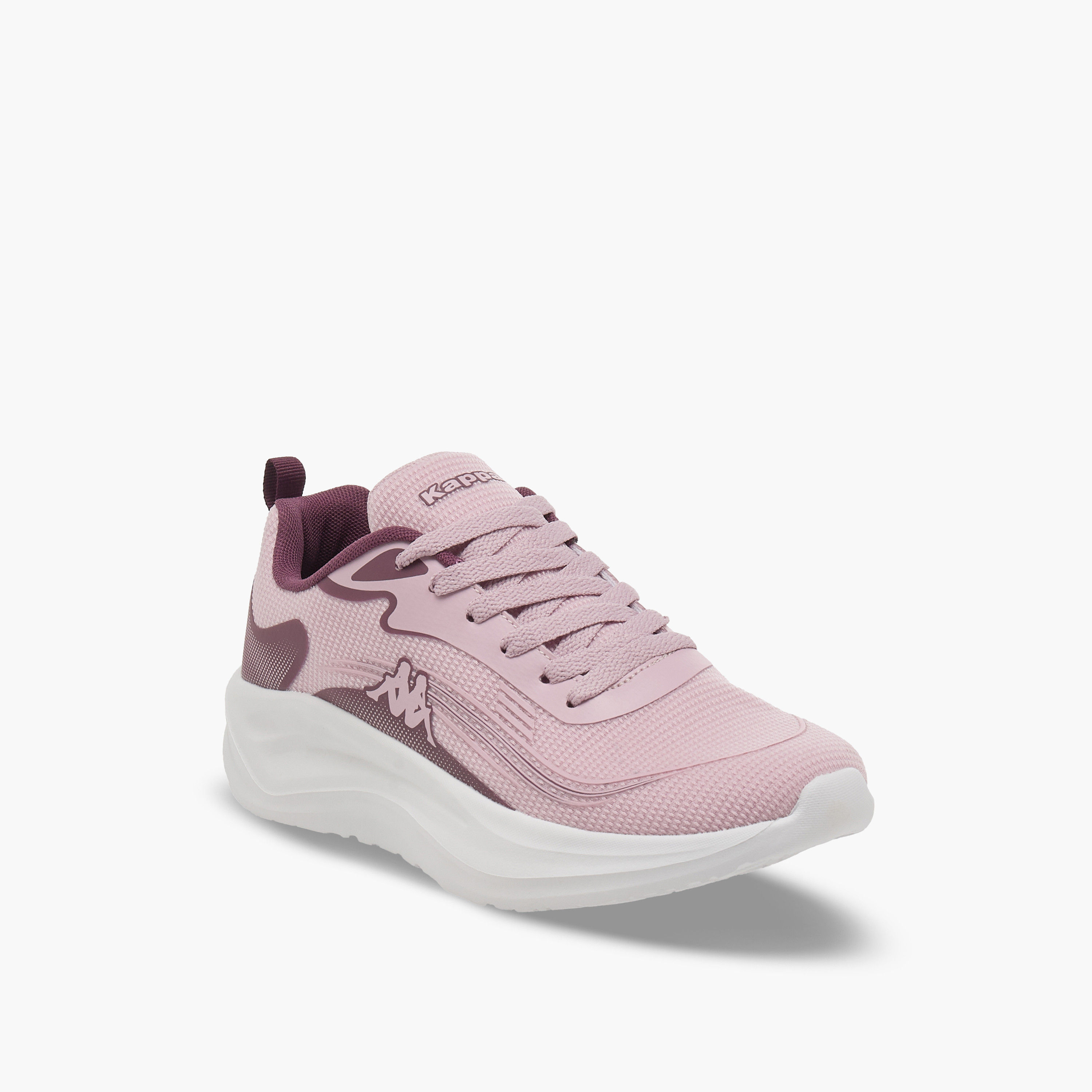 Kappa Women Logo Print Lace-Up Sports Shoes-women-shoes-sports-image-7