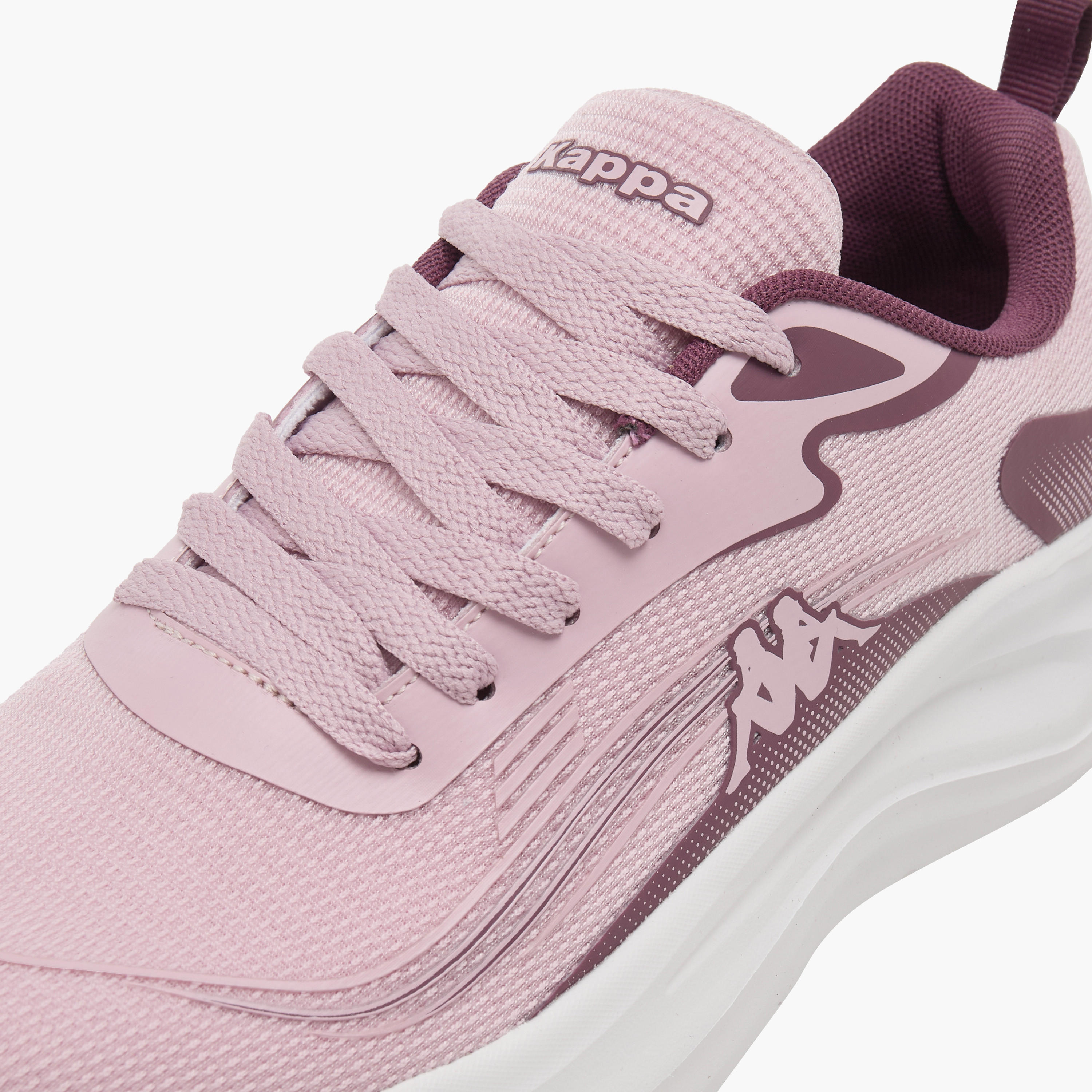 Kappa Women Logo Print Lace-Up Sports Shoes-women-shoes-sports-image-4