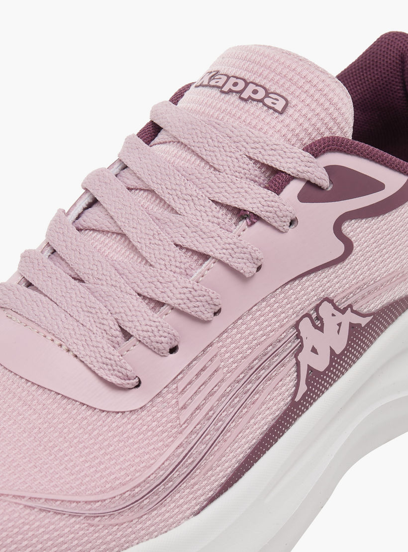 Kappa Women Logo Print Lace-Up Sports Shoes-women-shoes-sports-image-4