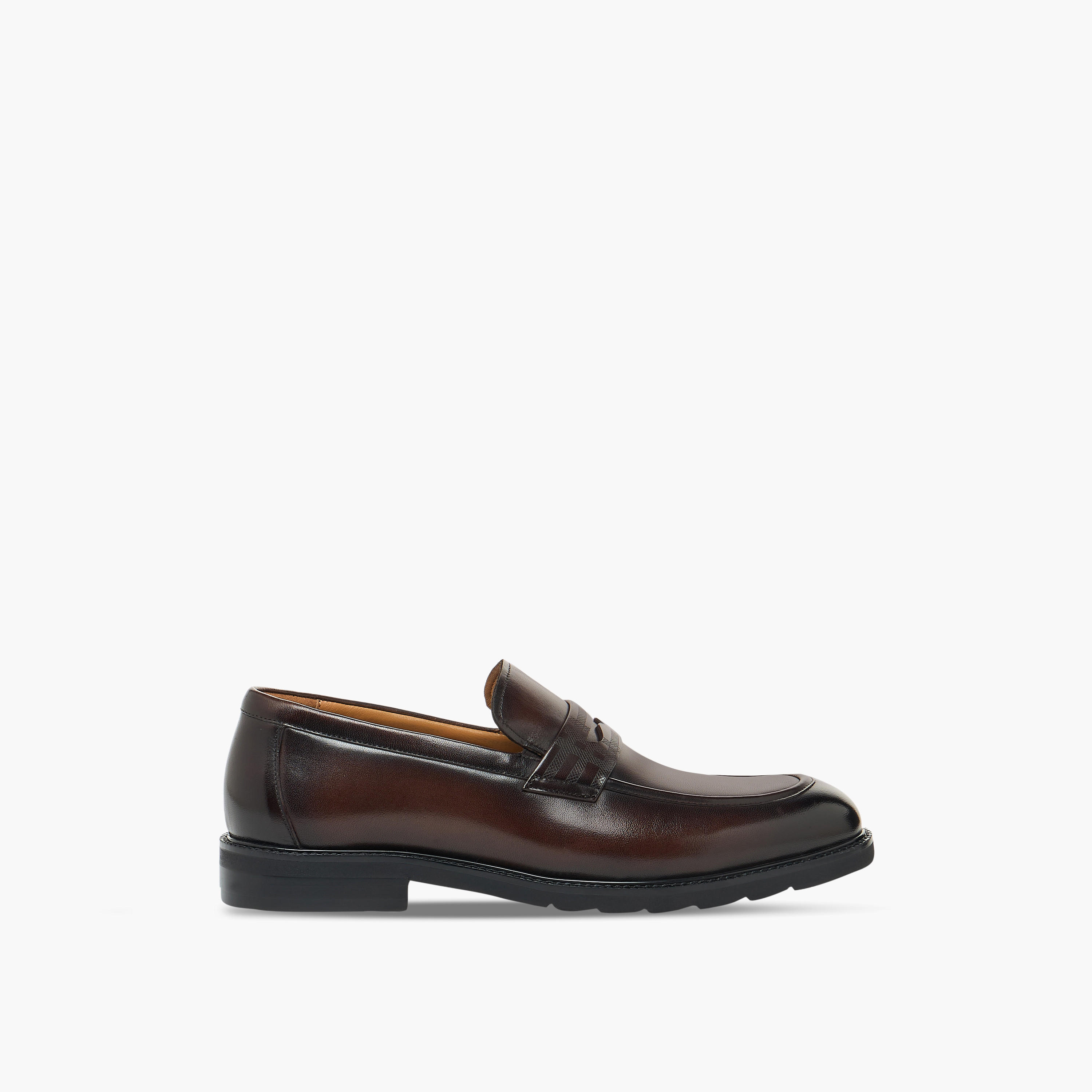 Duchini Men Leather Penny Loafers-men-shoes-formalshoes-image-3