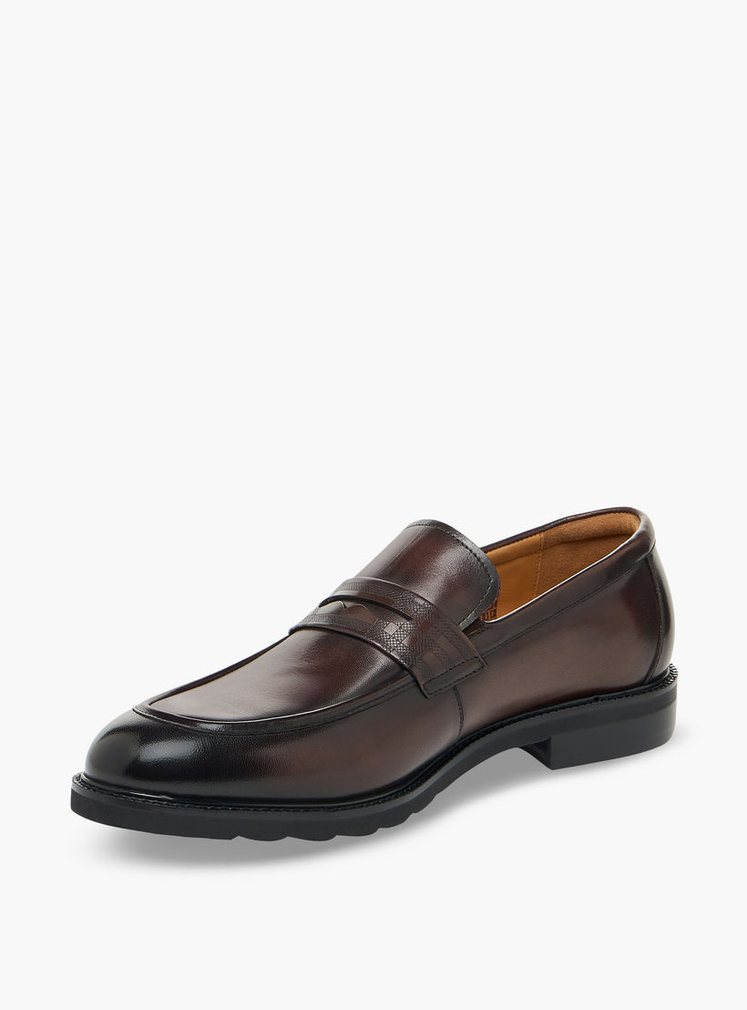 Duchini Men Leather Penny Loafers-men-shoes-formalshoes-image-4