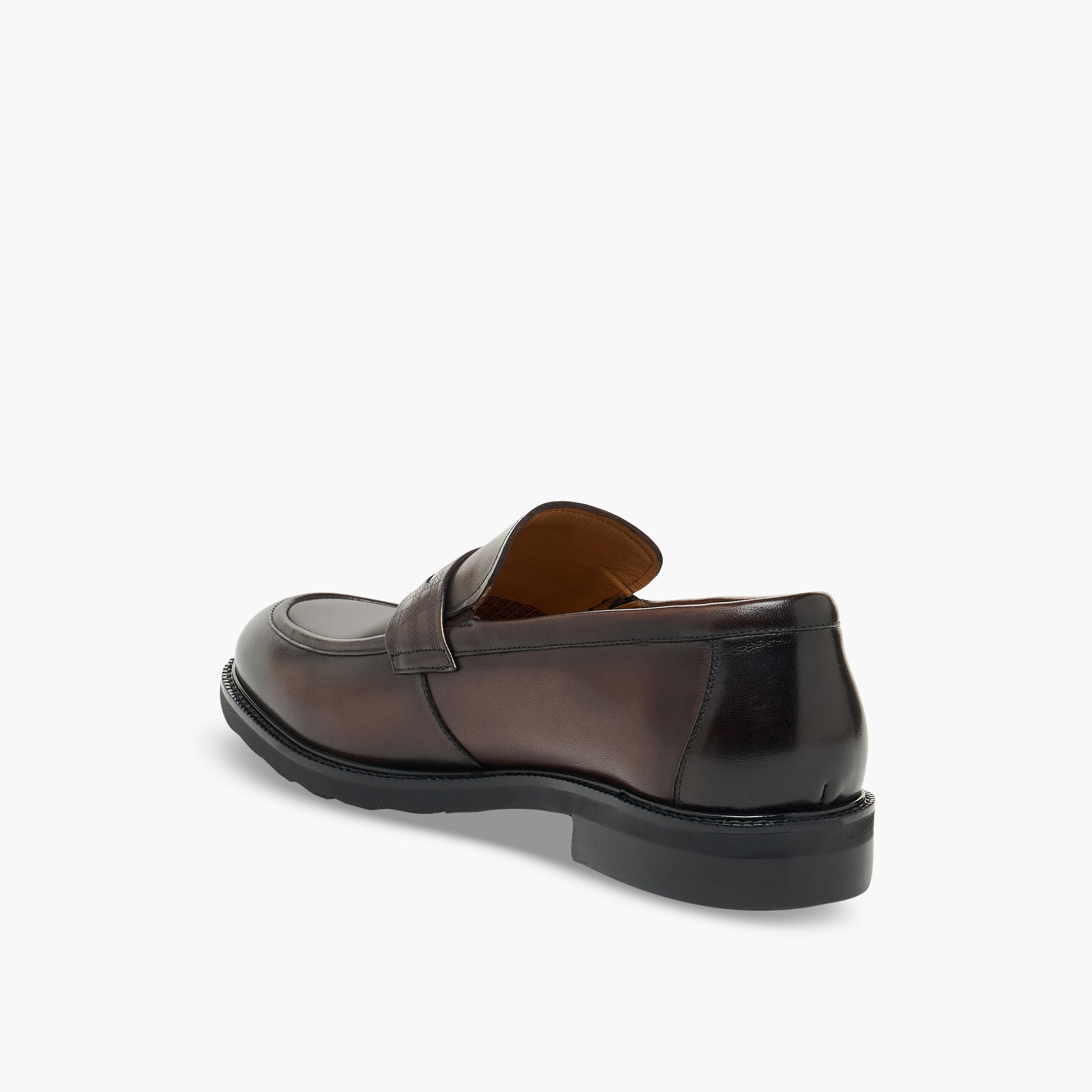 Duchini Men Leather Penny Loafers-men-shoes-formalshoes-image-5