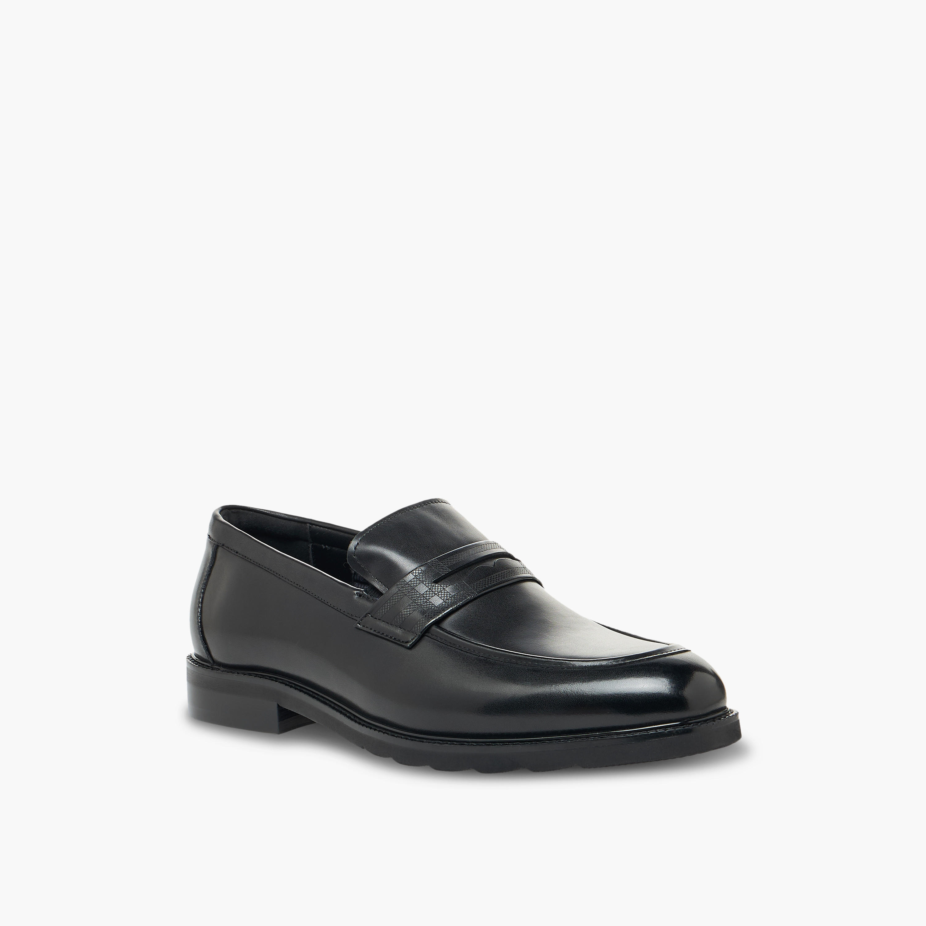Duchini Men Leather Penny Loafers-men-shoes-formalshoes-image-2