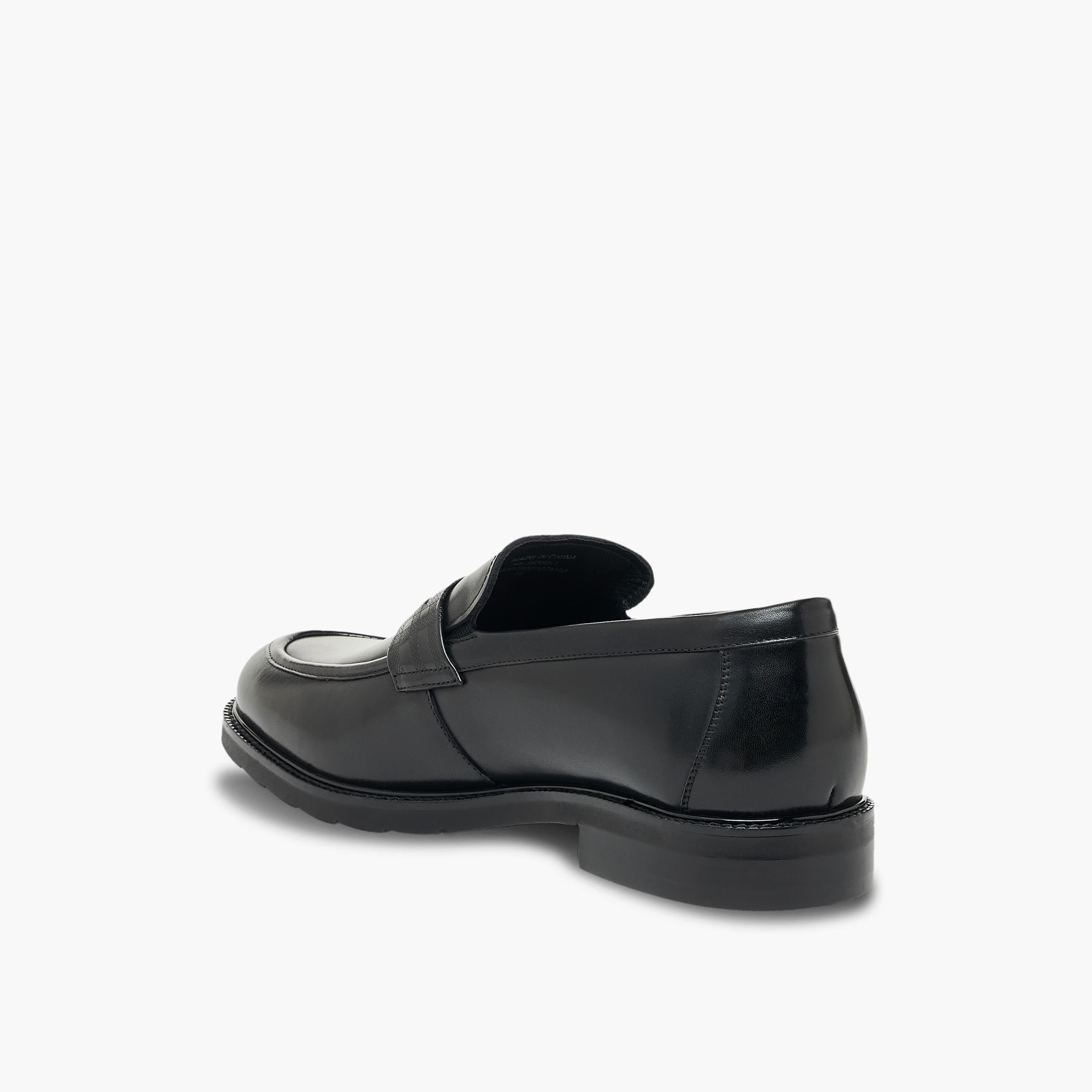 Duchini Men Leather Penny Loafers-men-shoes-formalshoes-image-5