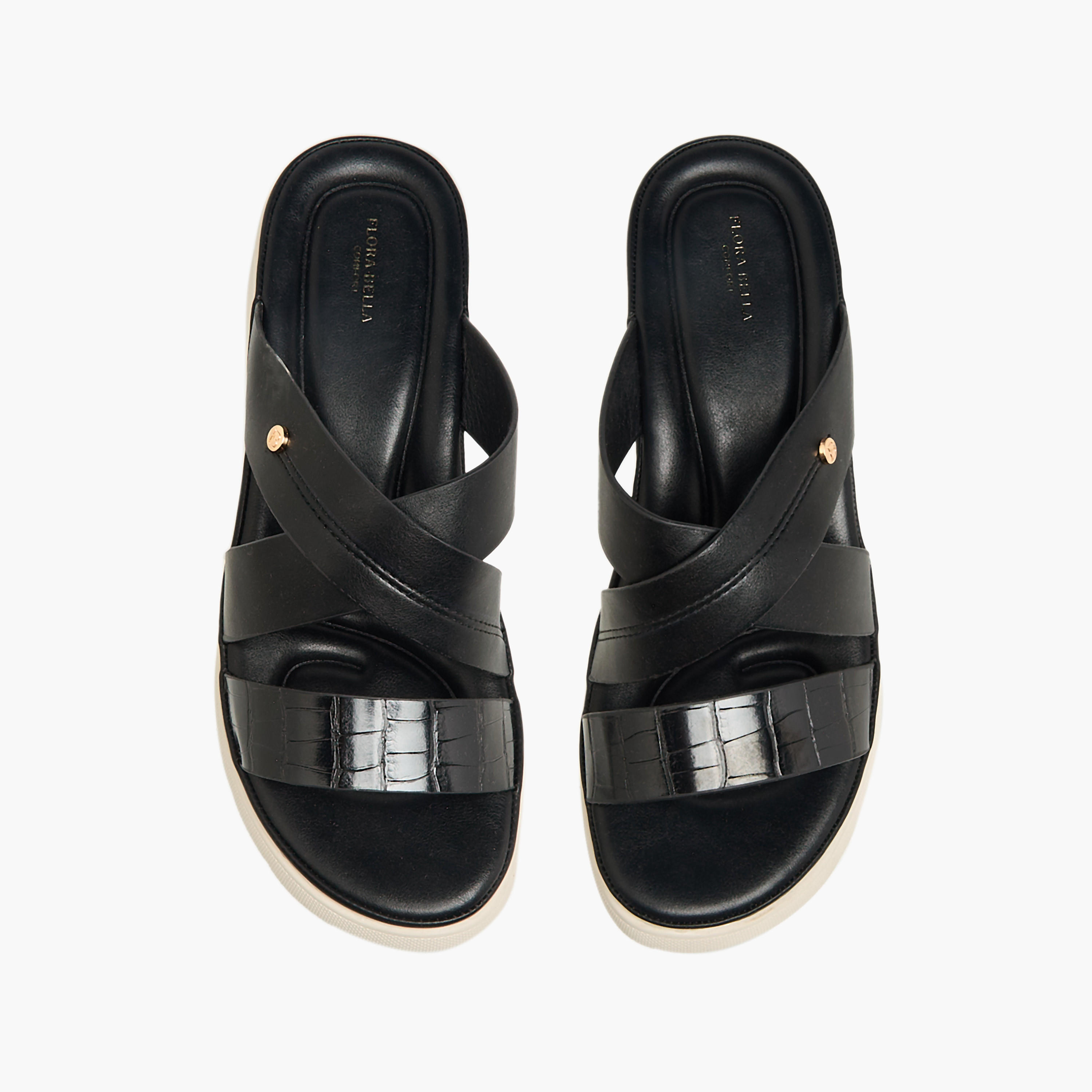 Flora Bella Women Textured Strap Sandals-women-shoes-flats-sandals-image-1