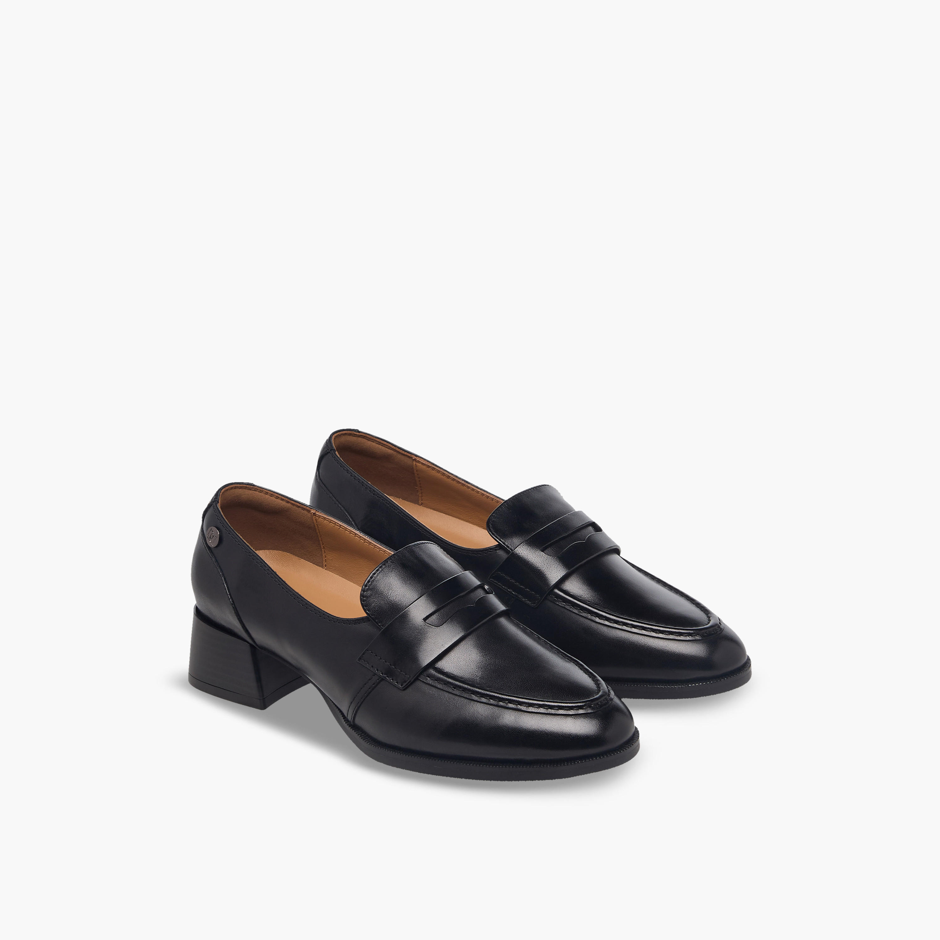 Duchini Women Block Heel Loafers-women-shoes-loafersandmoccasins-image-1