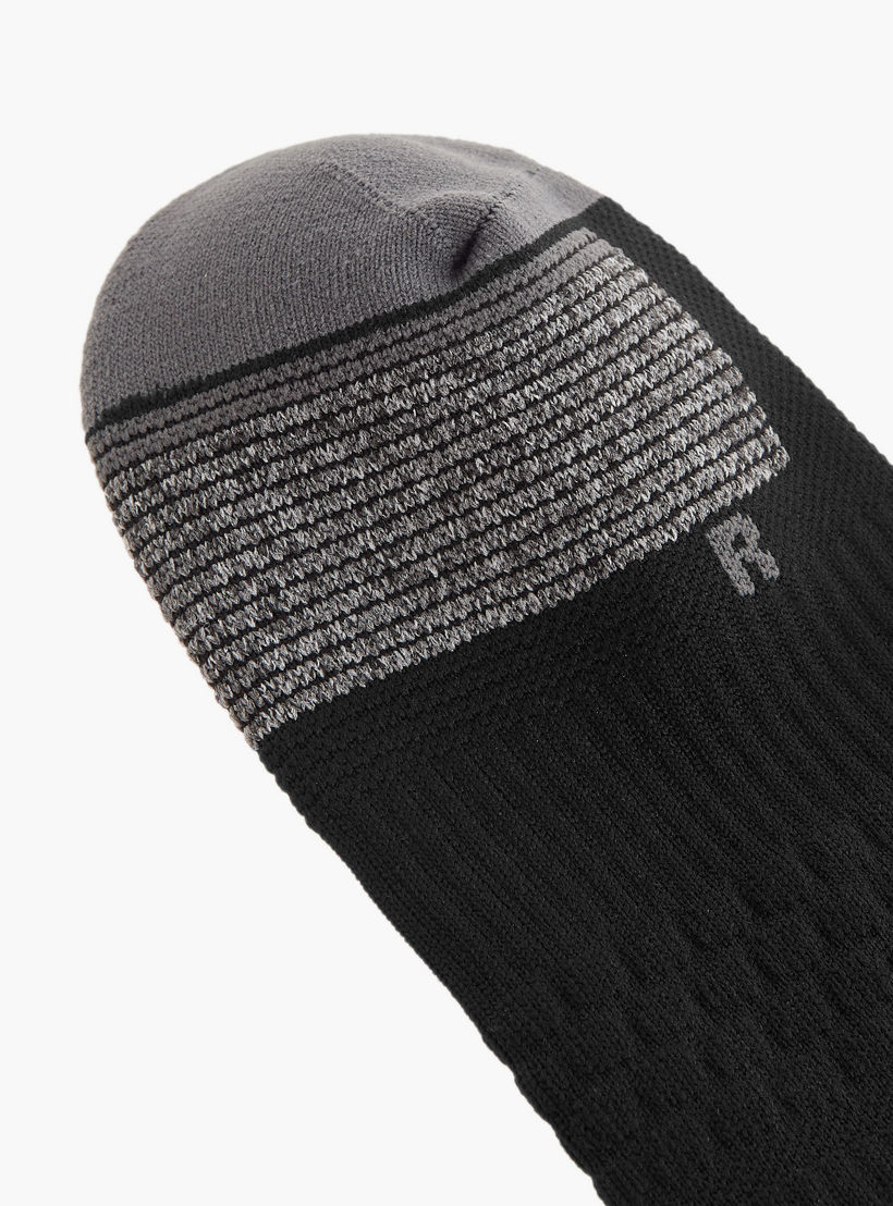 Kappa Textured Non Terry Crew Length Socks - Set of 3-men-socks-image-7