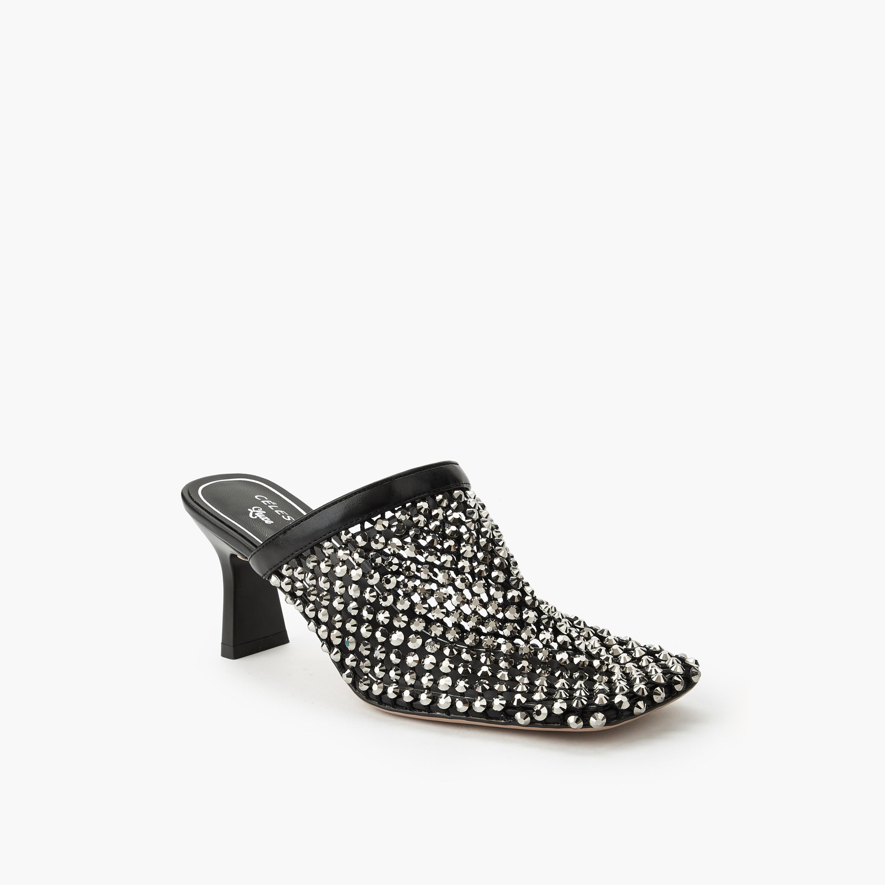 Celeste Women Flared Heel Mule-women-shoes-sandals-heeled-image-2