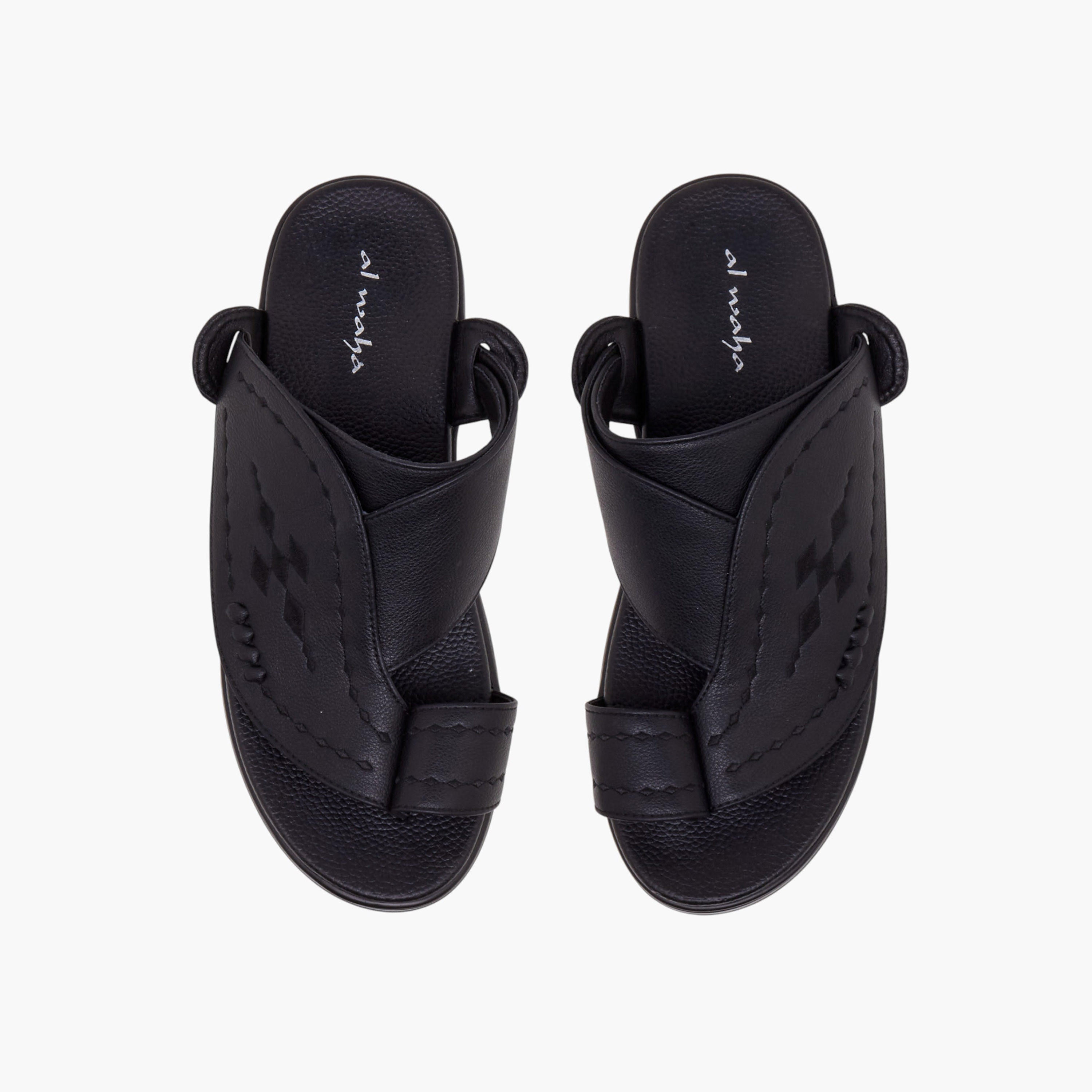 Al Waha Men Slip-On Arabic Sandals-men-shoes-sandals-image-1