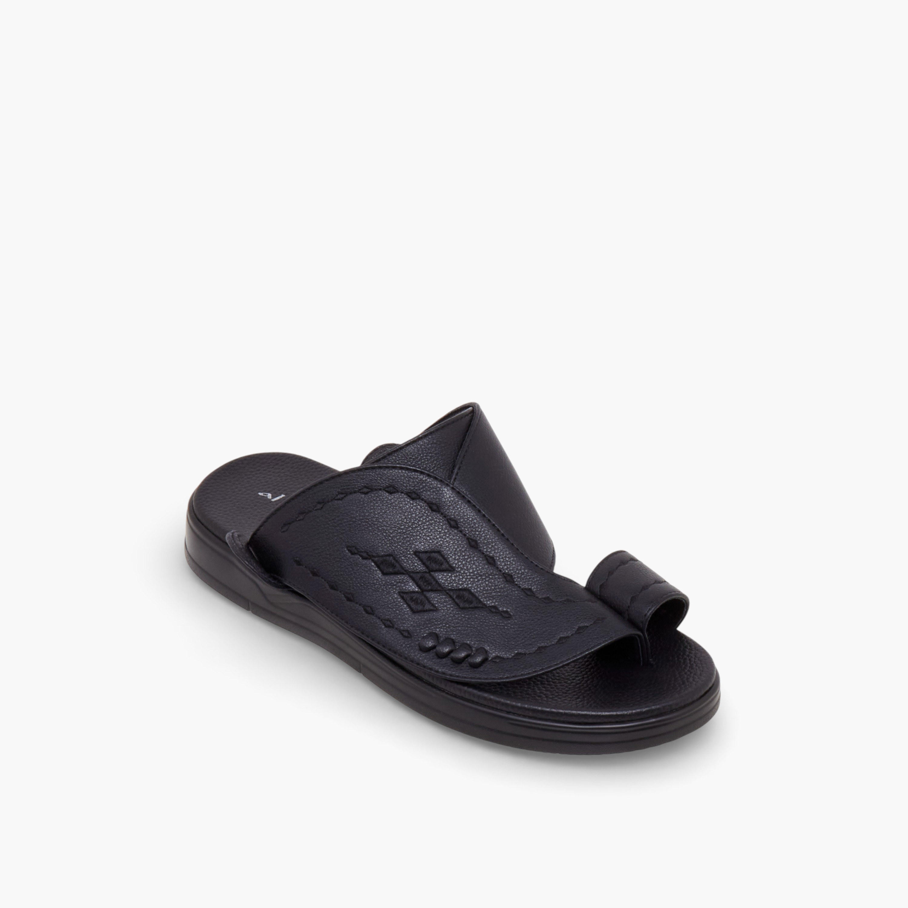 Al Waha Men Slip-On Arabic Sandals-men-shoes-sandals-image-2