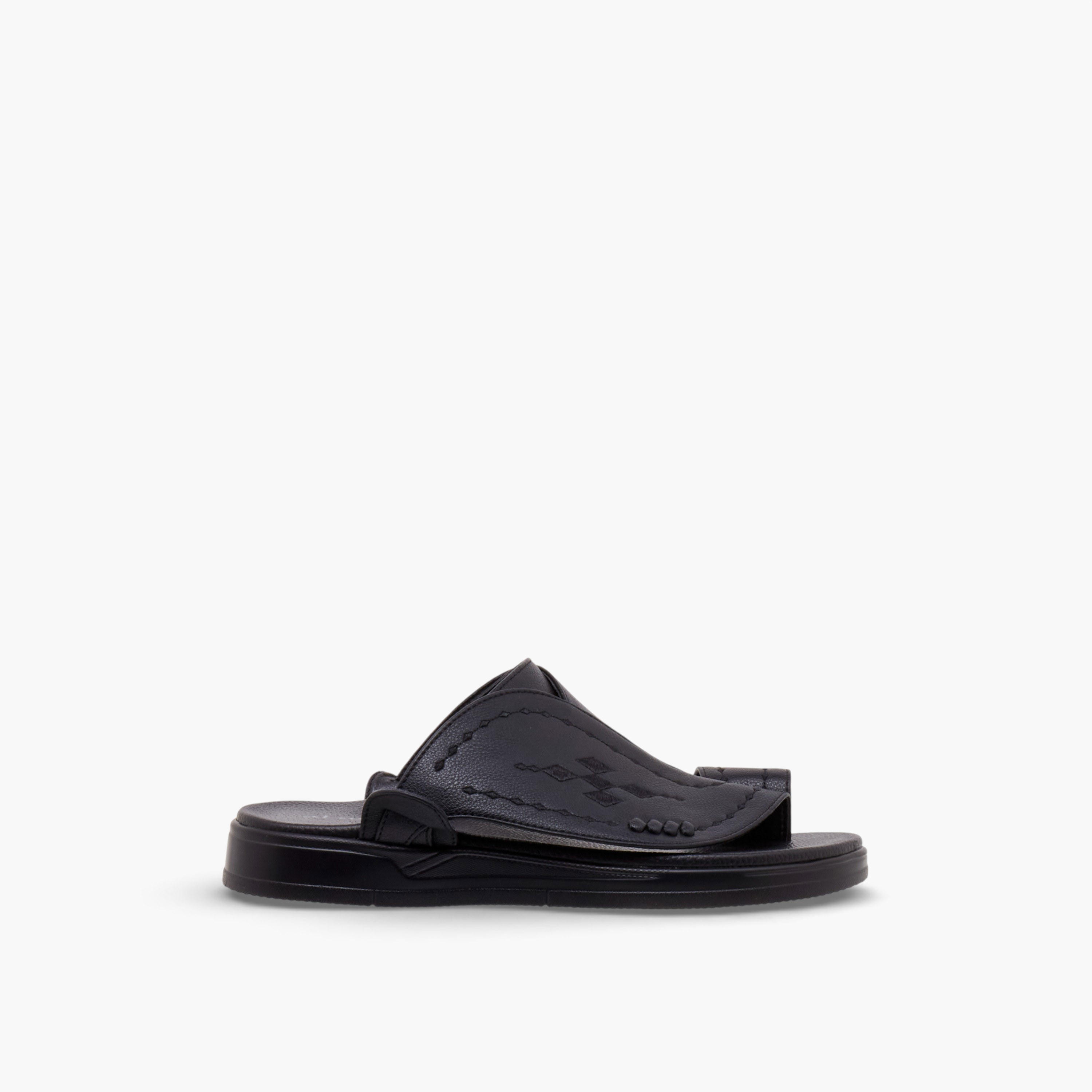 Al Waha Men Slip-On Arabic Sandals-men-shoes-sandals-image-3