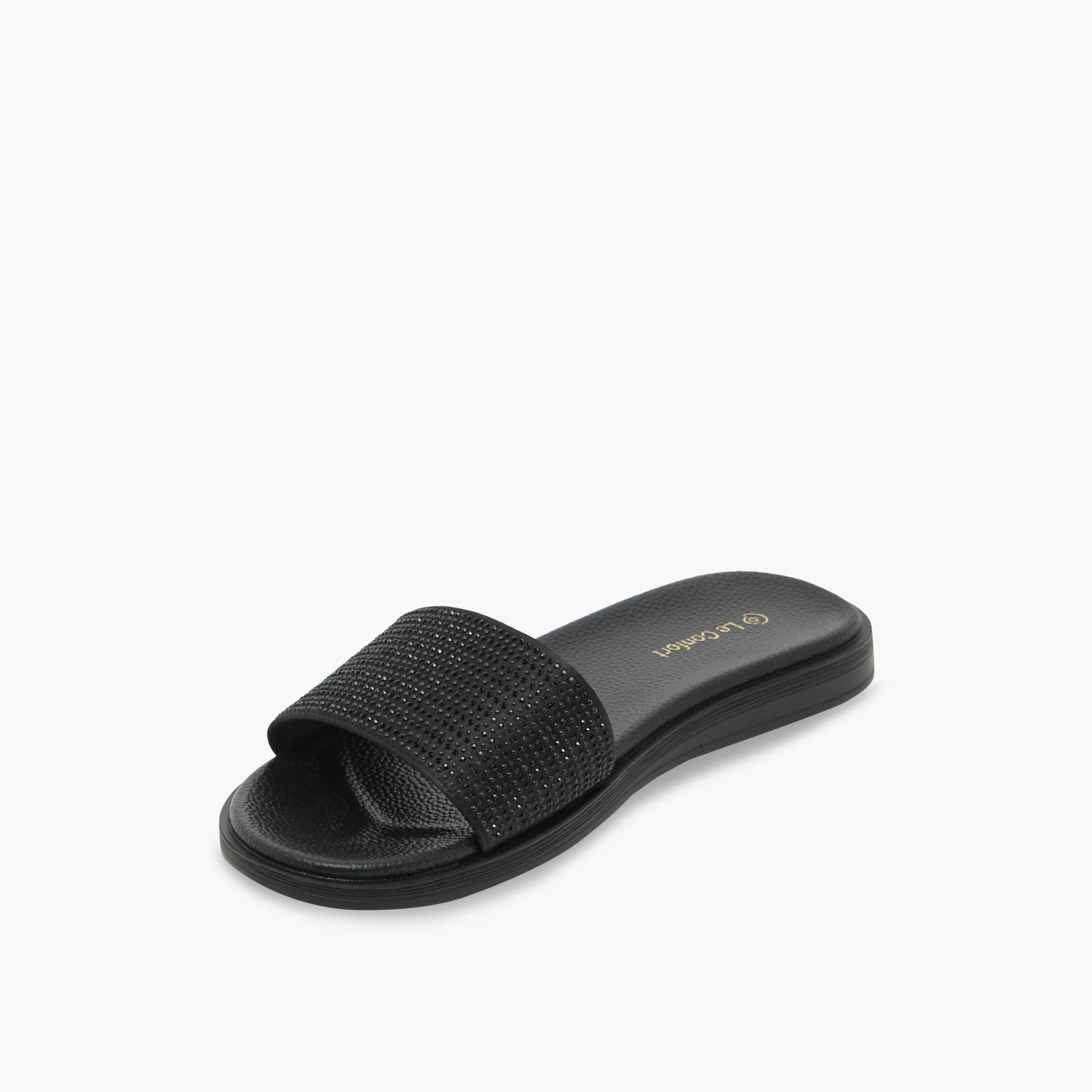 Le Confort Embellished Strap Comfort Sandal-women-shoes-sandals-flats-image-4