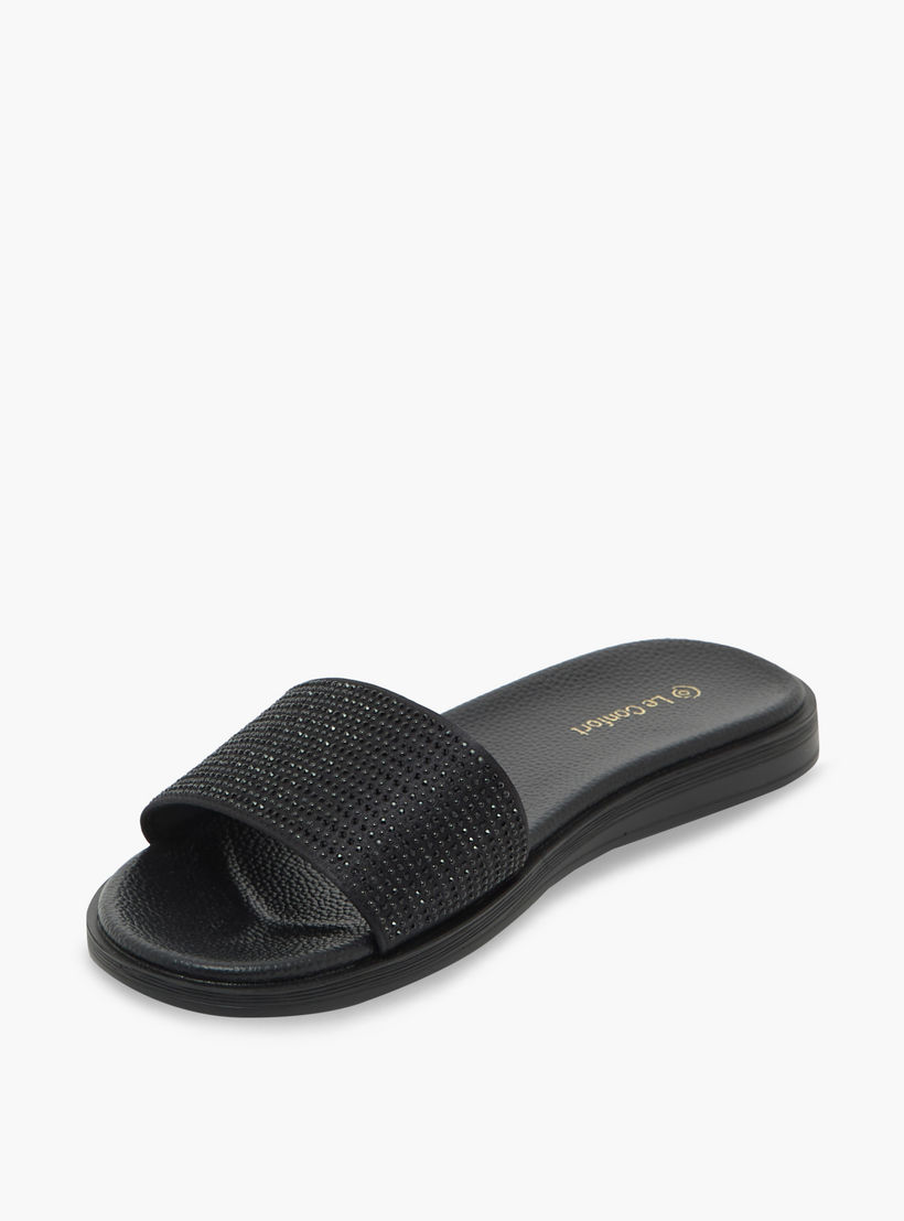 Le Confort Embellished Strap Comfort Sandal-women-shoes-sandals-flats-image-4