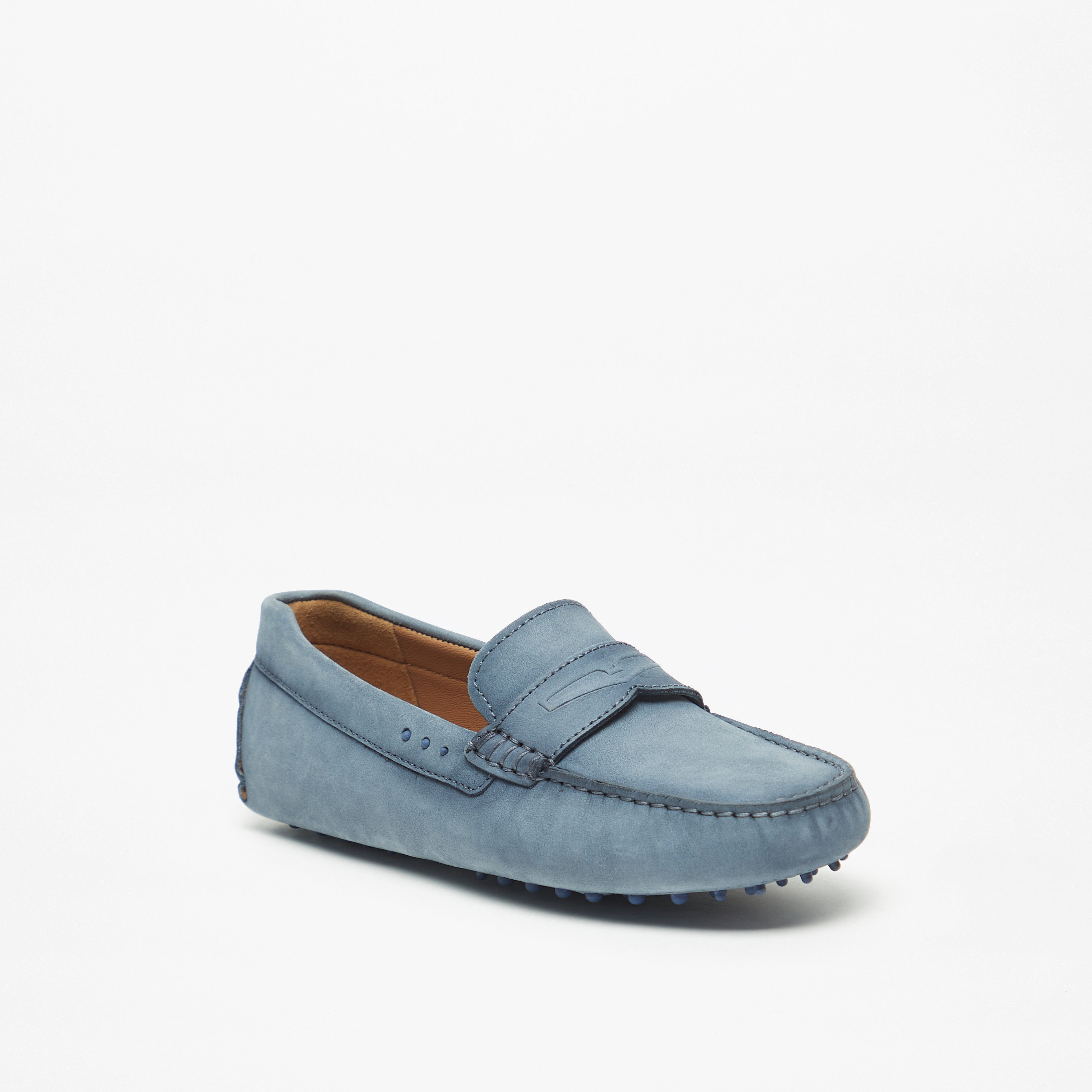 حذاء موكاسين سادة سهل الارتداء من مستر دوتشيني-boys-shoes-loafers-image-1