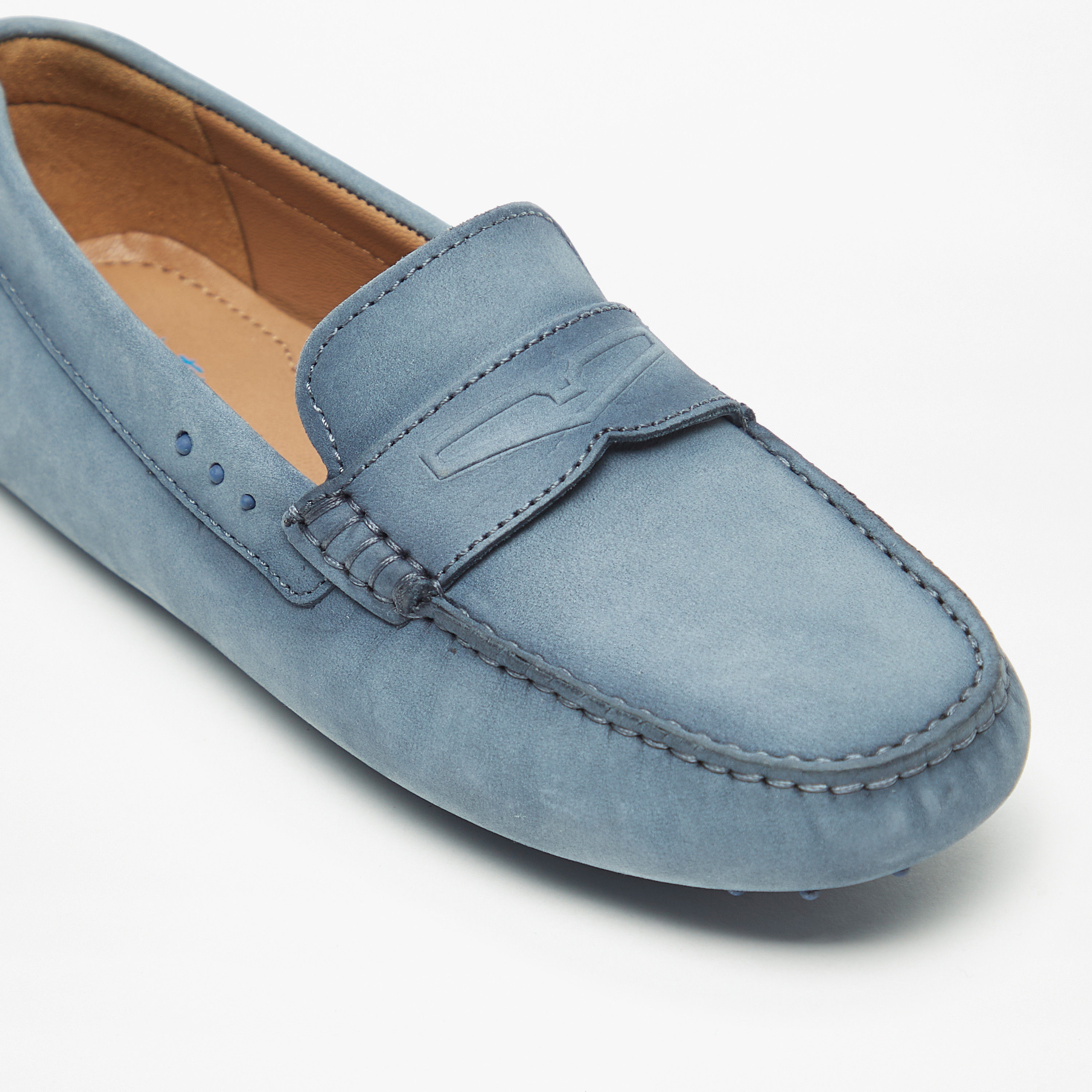 حذاء موكاسين سادة سهل الارتداء من مستر دوتشيني-boys-shoes-loafers-image-5
