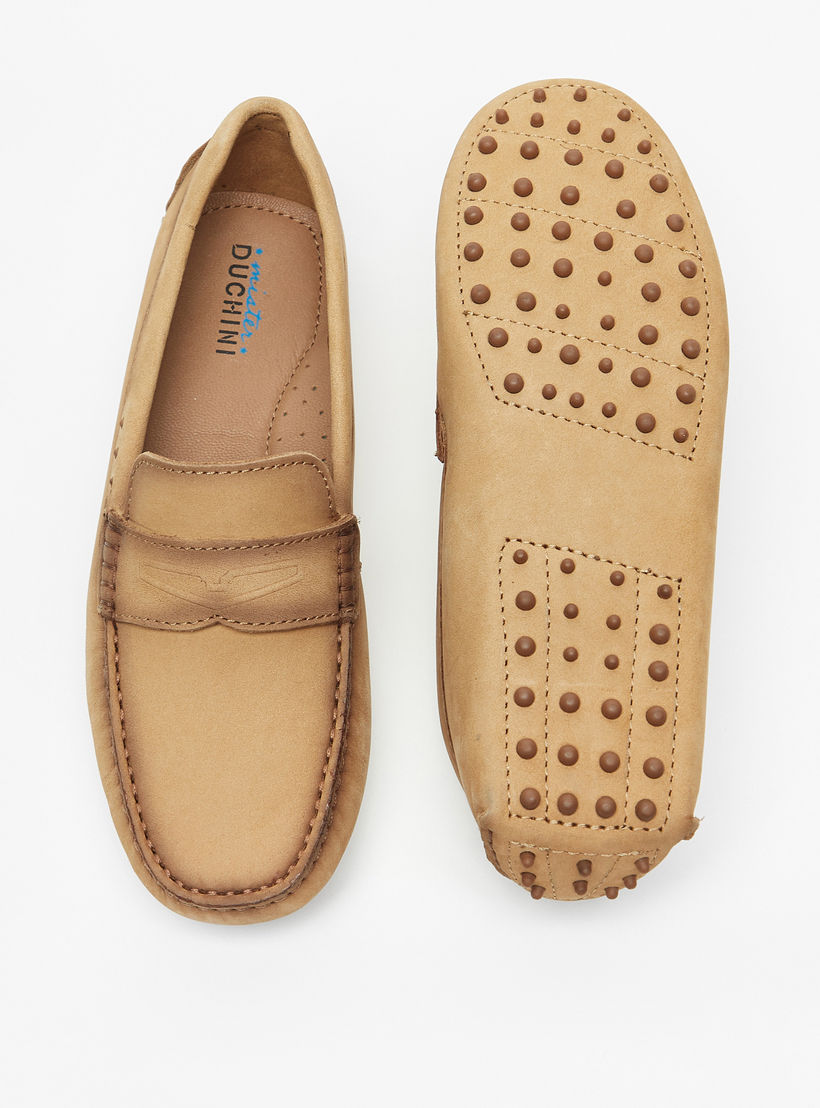 Mister Duchini Solid Slip-On Mocassins-boys-shoes-loafers-image-4