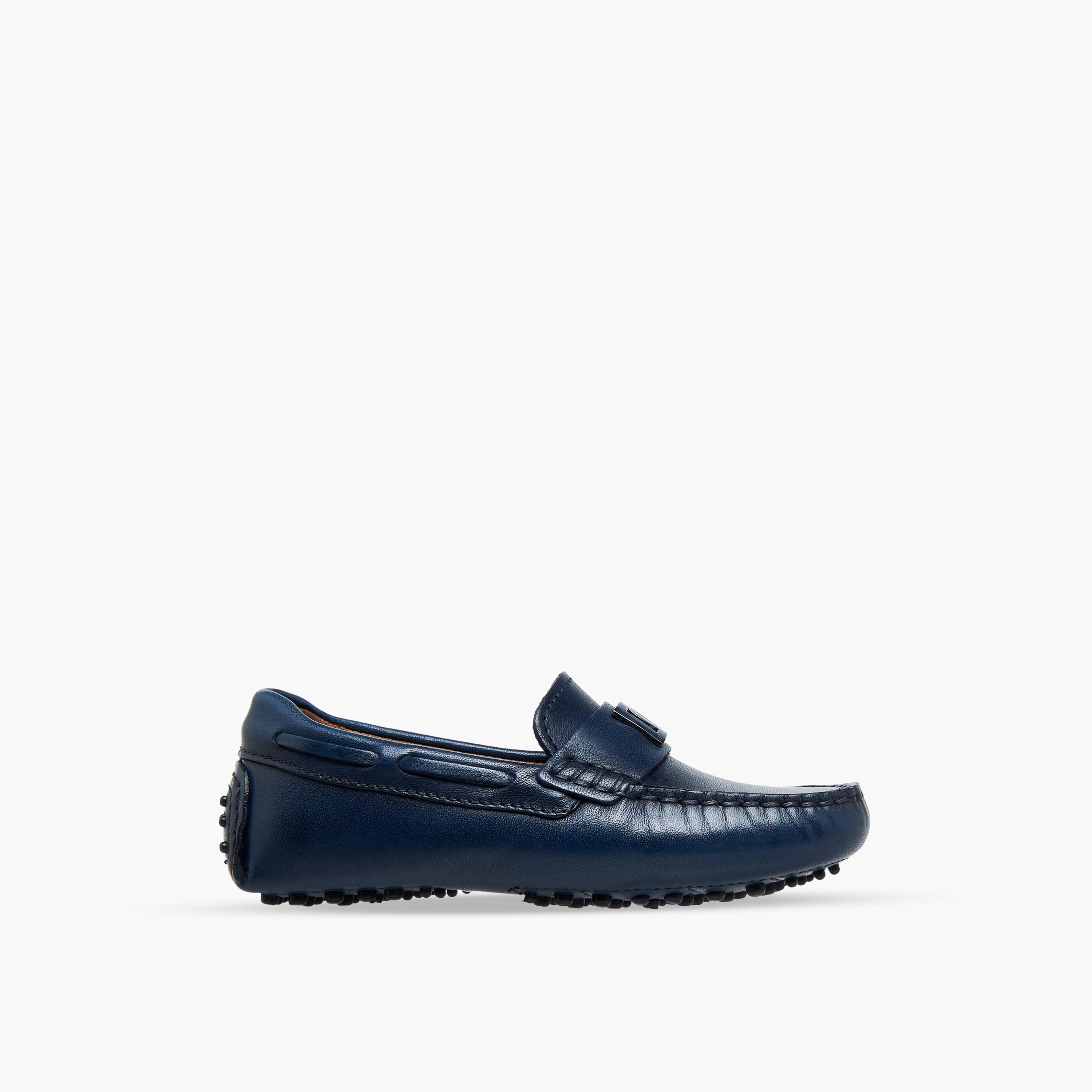 Mister Duchini Boys Leather Slip-On Moccasins-boys-shoes-loafers-image-4