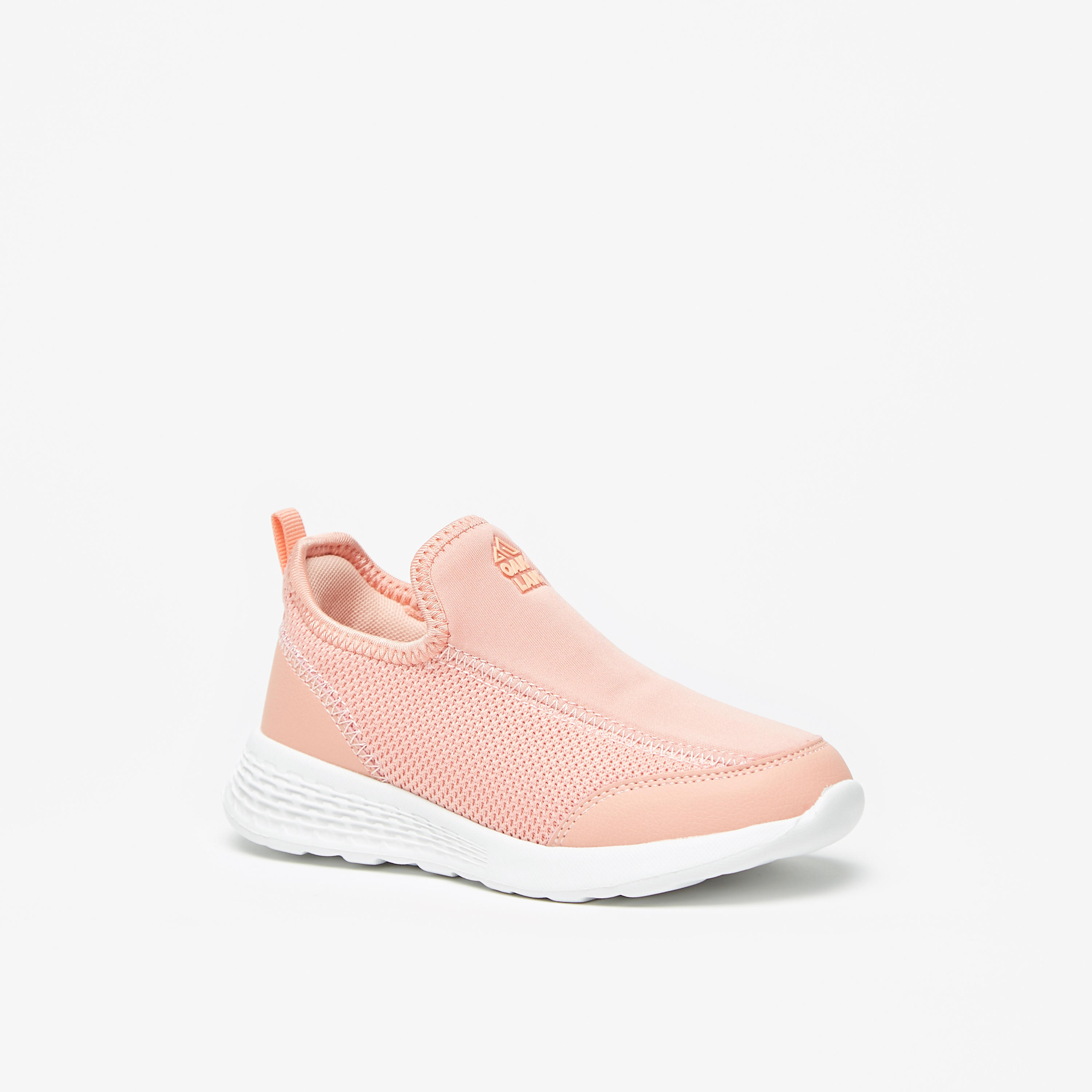 OAKLAN Textured Slip-On Walking Shoes-girls-shoes-sports-image-1