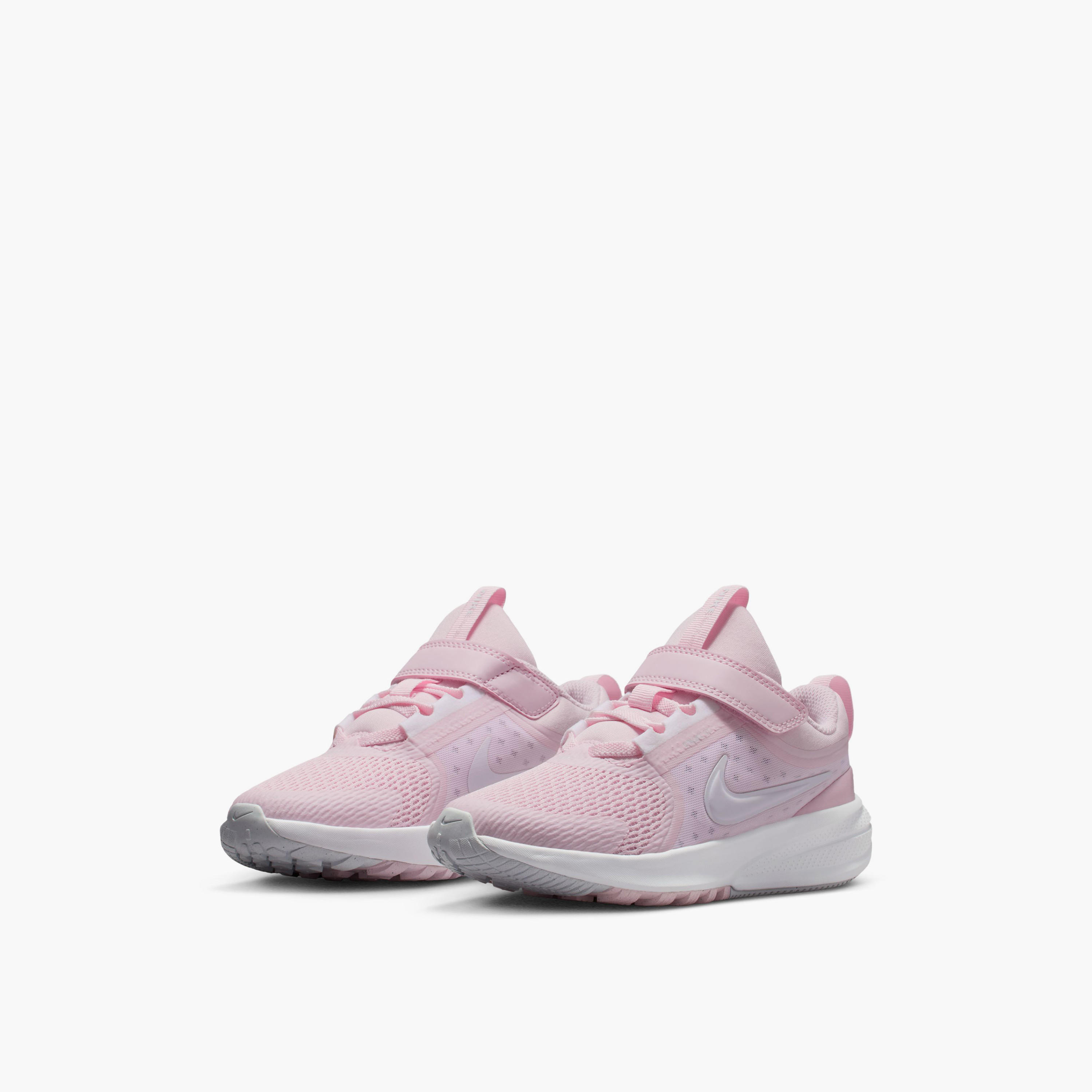 Nike Girls' STAR RUNNER 5 PS Sports Shoes with Hook and Loop Closure - HF7005-600-girls-shoes-sports-image-3