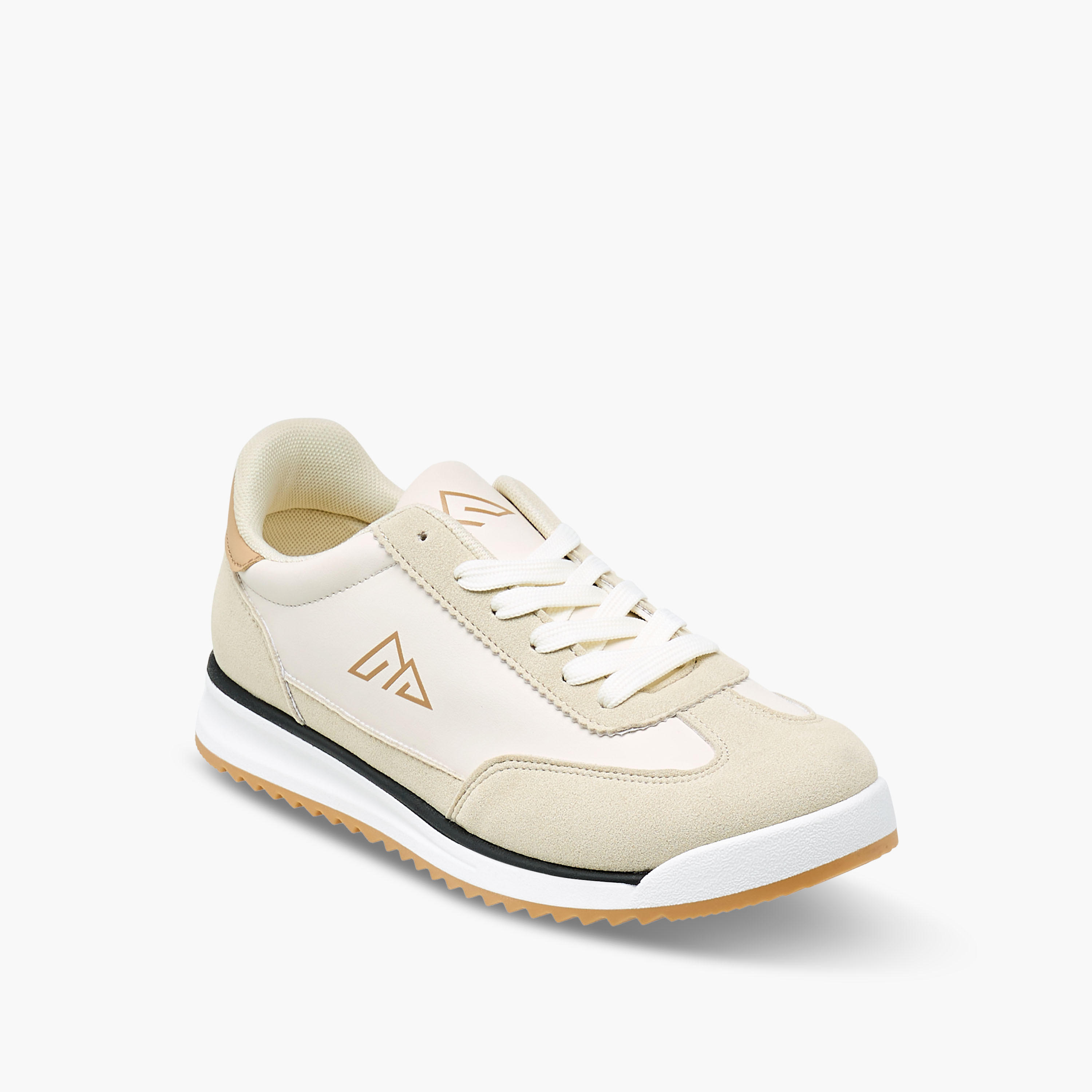 Oaklan by Shoexpress Women Panelled Lace-Up Sports Shoes-women-shoes-sports-image-2