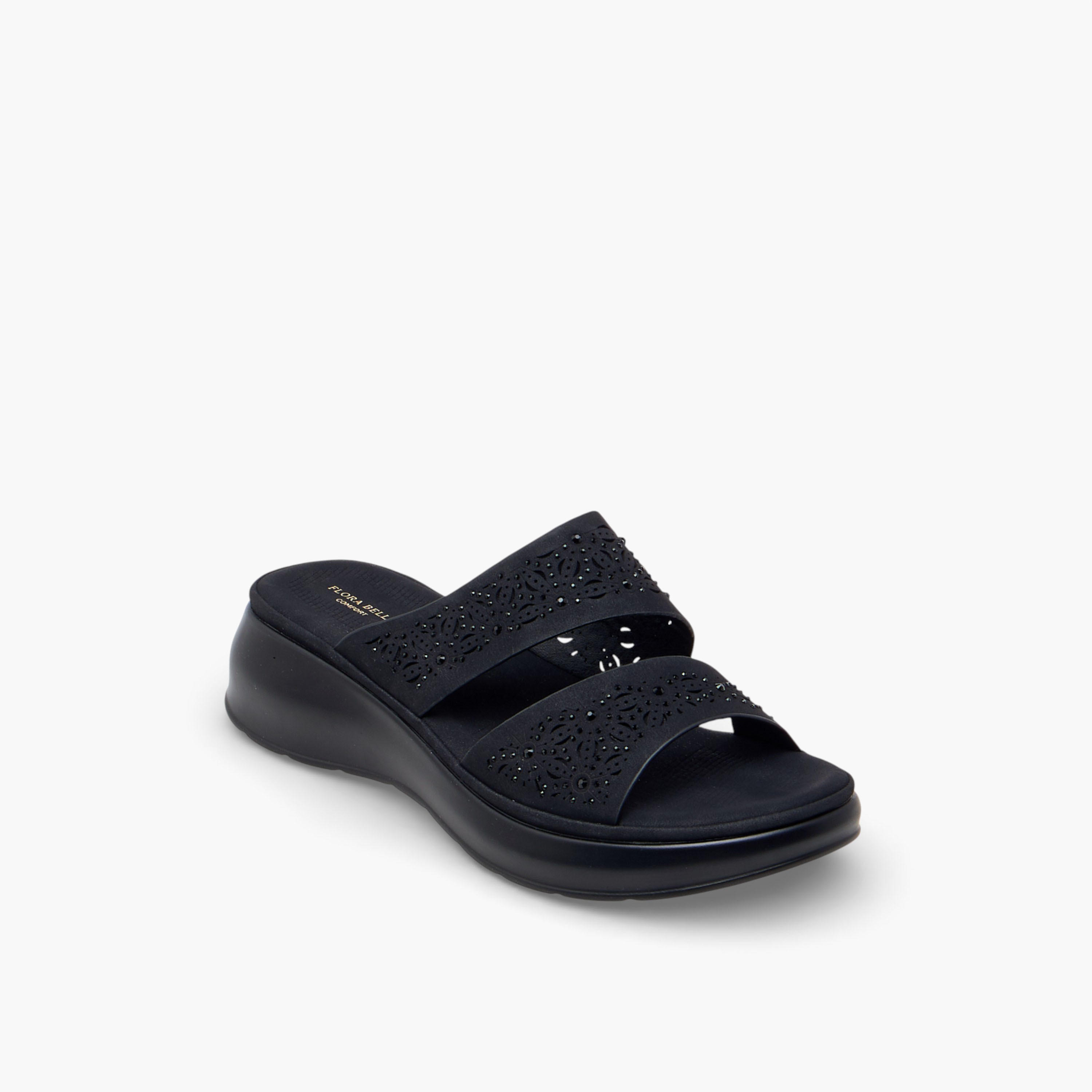 Flora Bella Women Wedge Heel Slide Sandals-women-shoes-flats-sandals-image-2