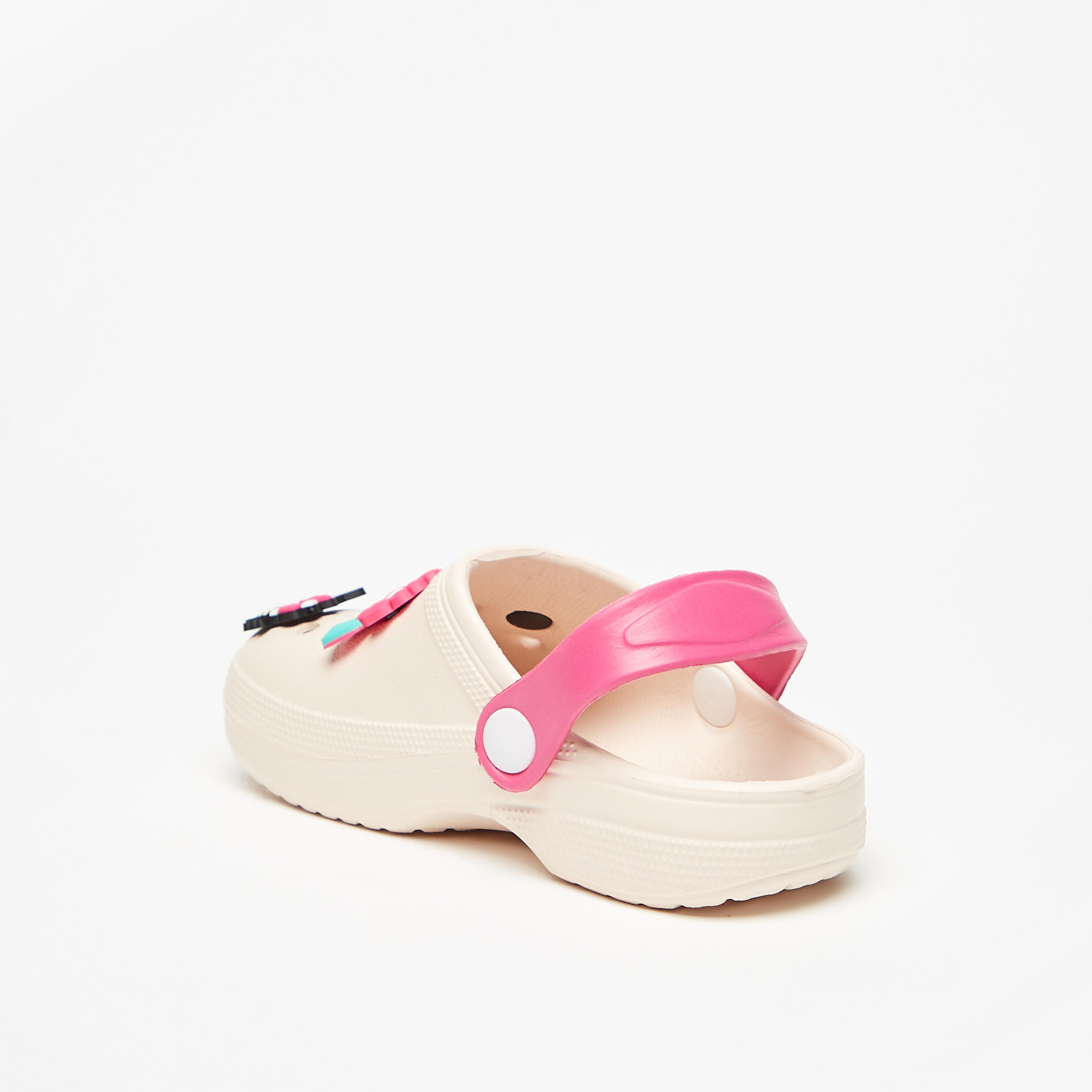 Hello Kitty Accent Detail Slip-On Clogs-girls-shoes-sandals-image-2