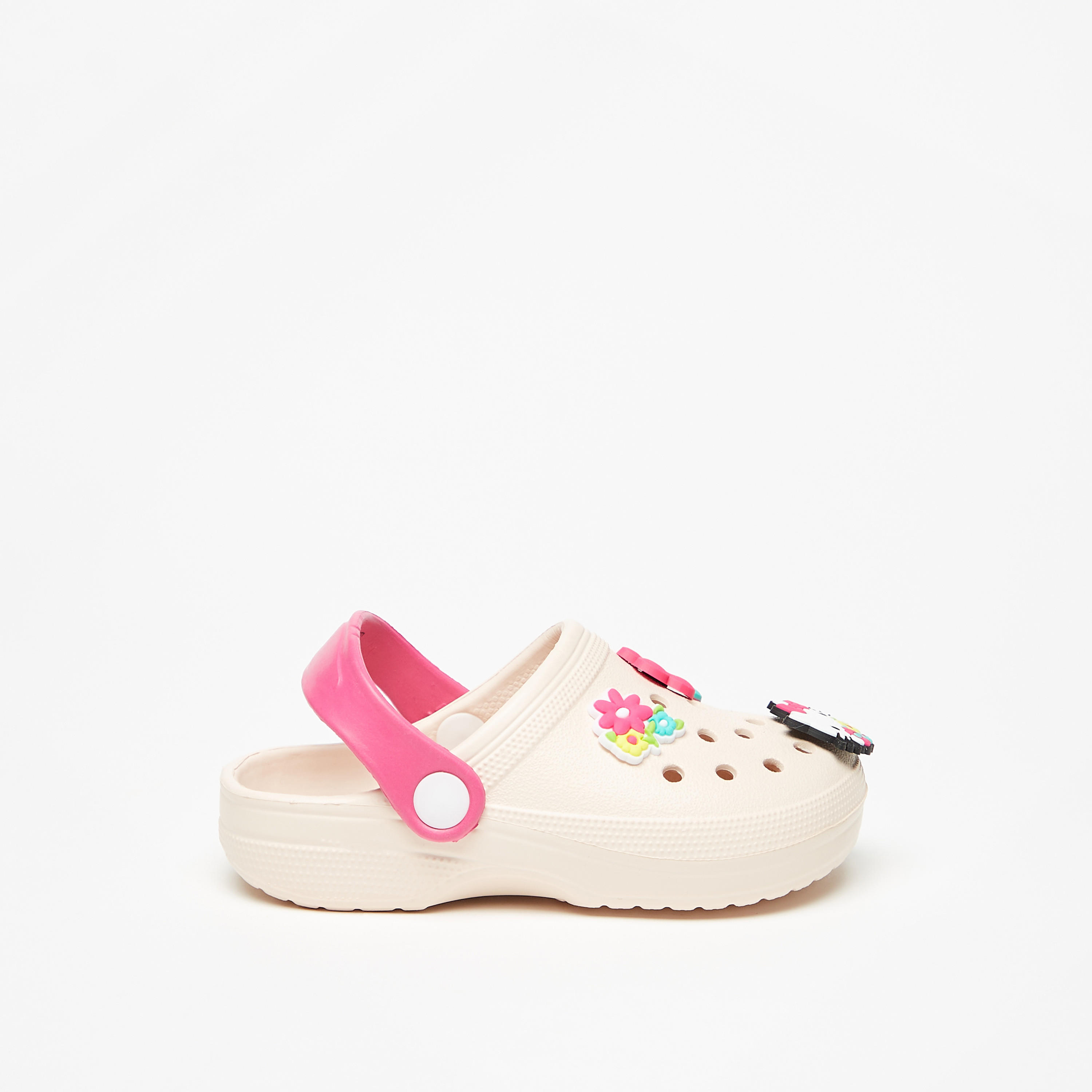 Hello Kitty Accent Detail Slip-On Clogs-girls-shoes-sandals-image-3