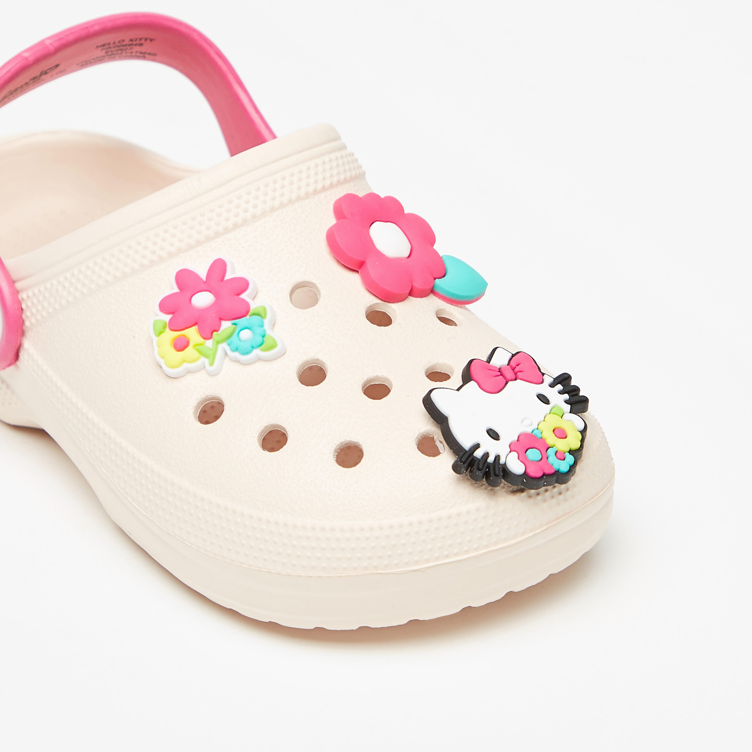 Hello Kitty Accent Detail Slip-On Clogs-girls-shoes-sandals-image-5