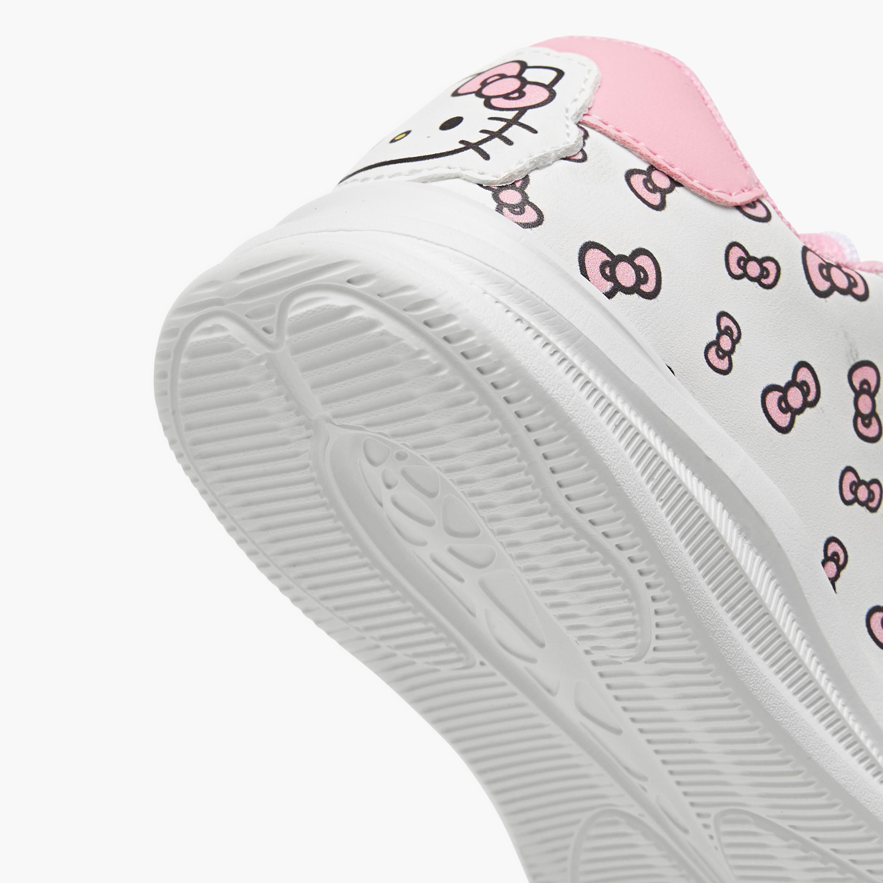 حذاء سنيكرز بشريط إغلاق لاصق وطبعات من هالو كيتي-girls-shoes-sneakers-image-5