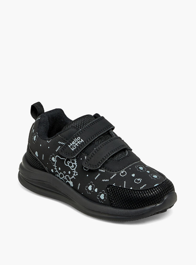 Hello Kitty Girls Hook & Loop School Shoes-girls-shoes-sneakers-image-2