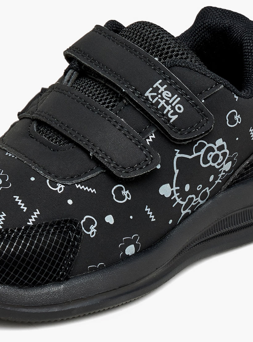 Hello Kitty Girls Hook & Loop School Shoes-girls-shoes-sneakers-image-4