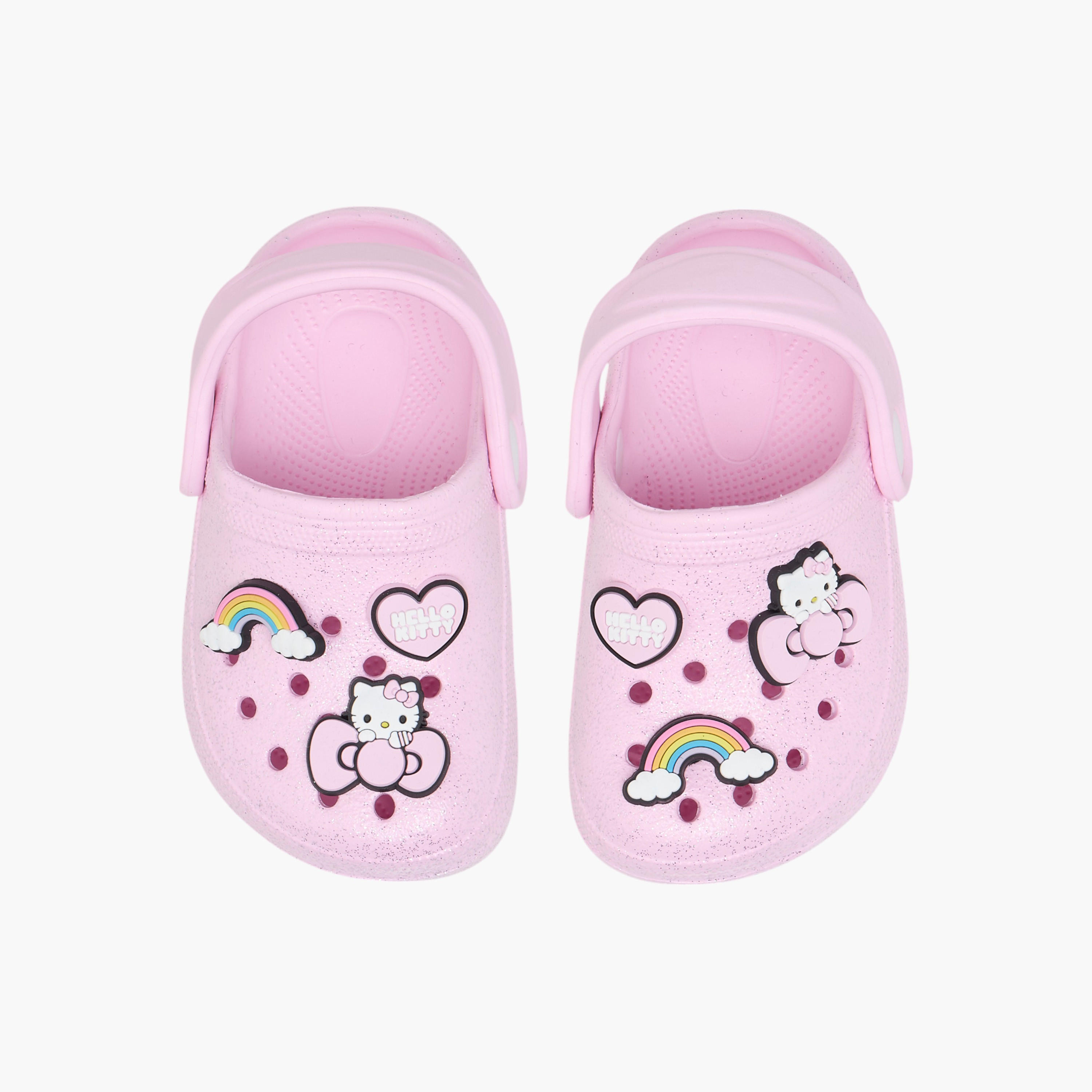 Hello Kitty Jibbitz Detail Clogs with Backstrap-girls-shoes-sandals-image-1