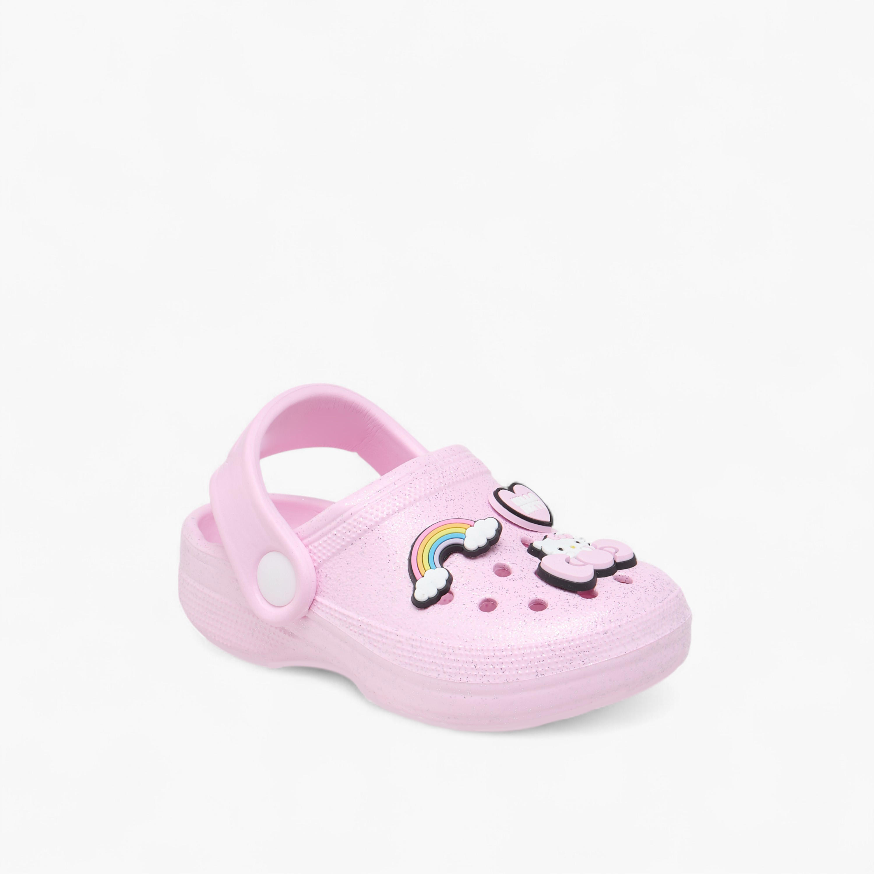Hello Kitty Jibbitz Detail Clogs with Backstrap-girls-shoes-sandals-image-2