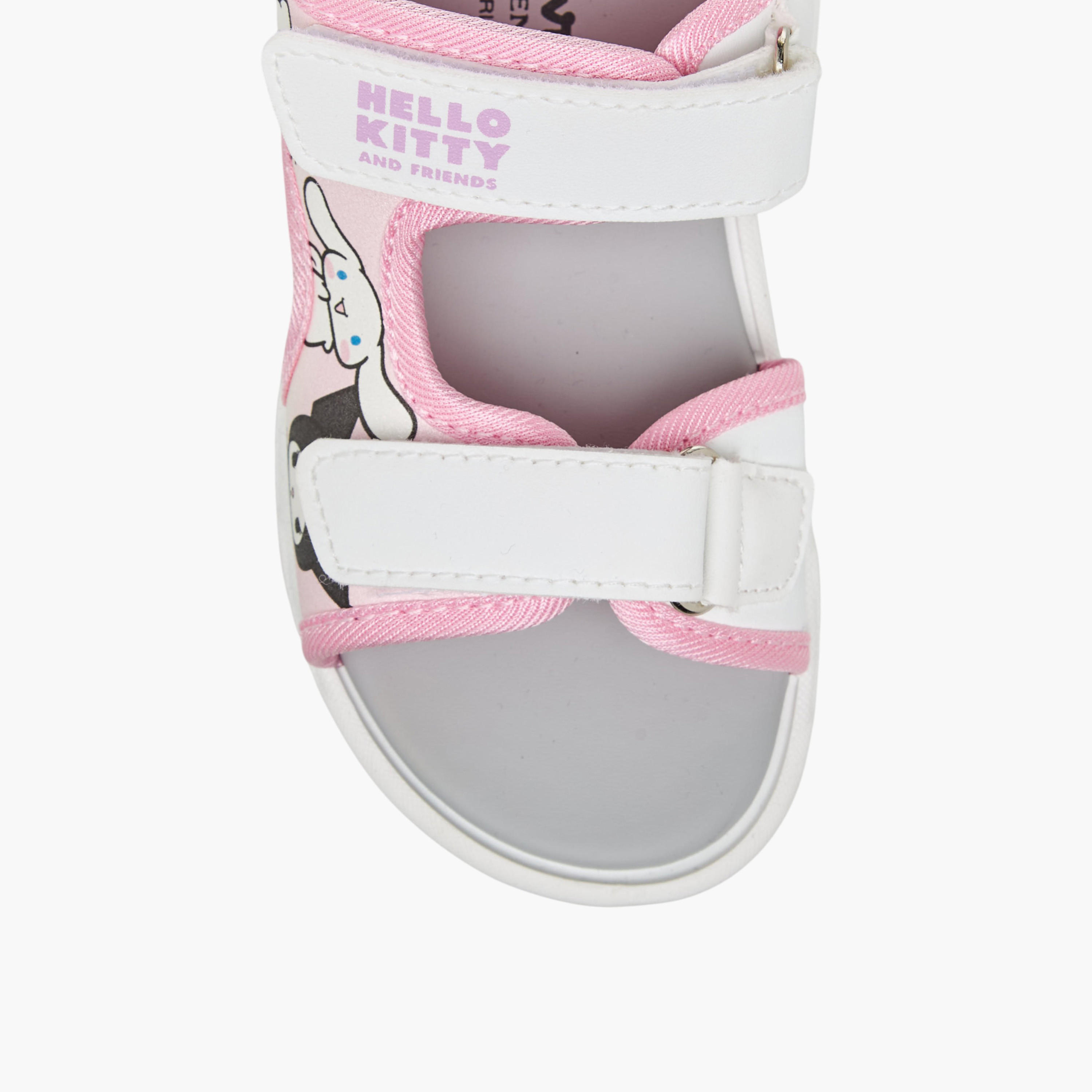 صندل بحزام وطبعات هالو كيتي والأصدقاء للفتيات من ديزني-girls-shoes-sandals-image-3