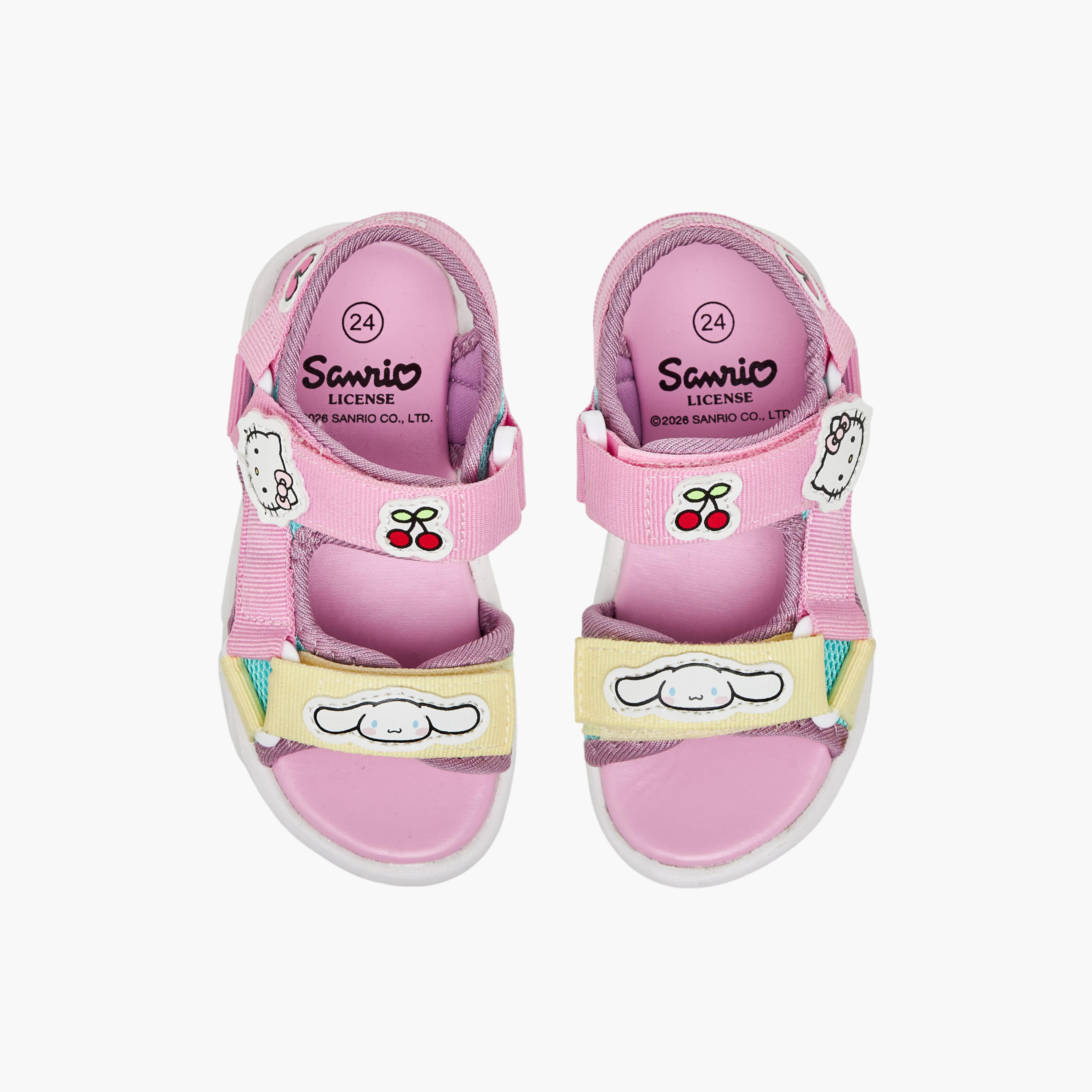 Hello Kitty Girls Printed Strap Sandals-girls-shoes-sandals-image-1