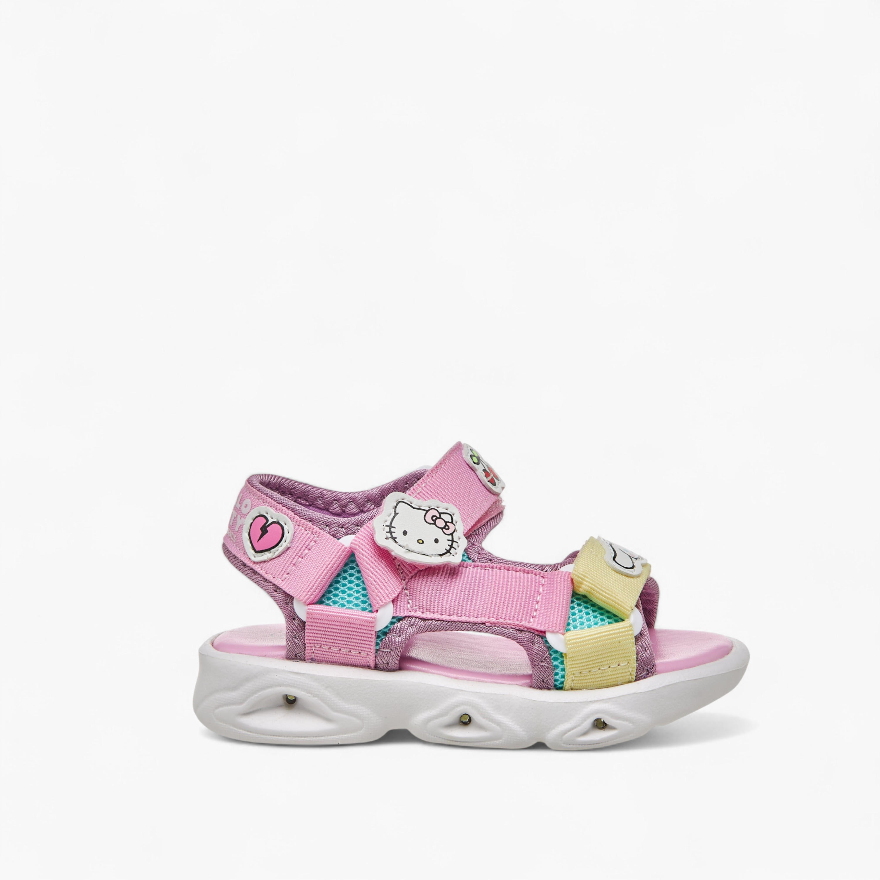 Hello Kitty Girls Printed Strap Sandals-girls-shoes-sandals-image-2
