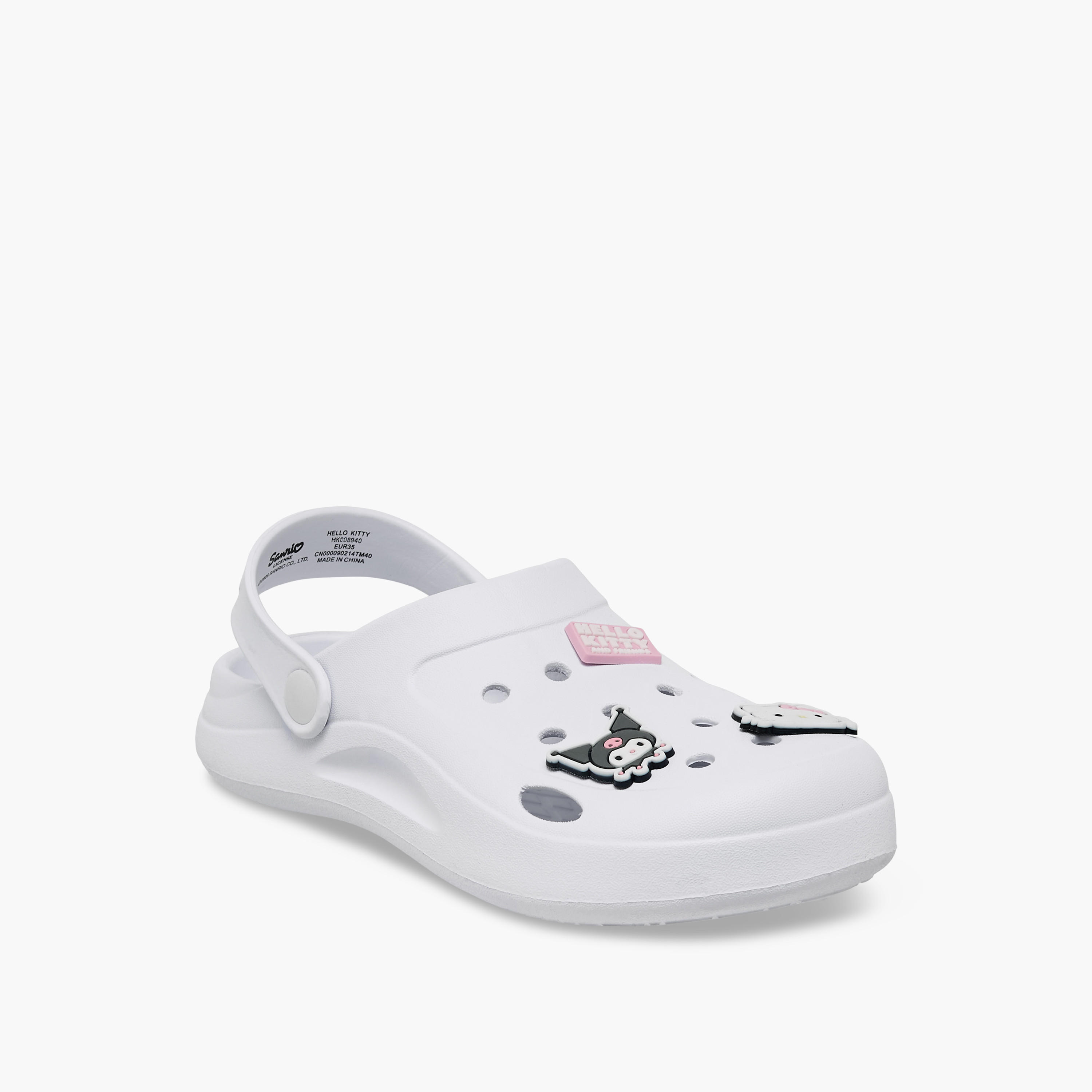 Hello Kitty Girls Jibbitz Charm Clogs-girls-shoes-sandals-image-2