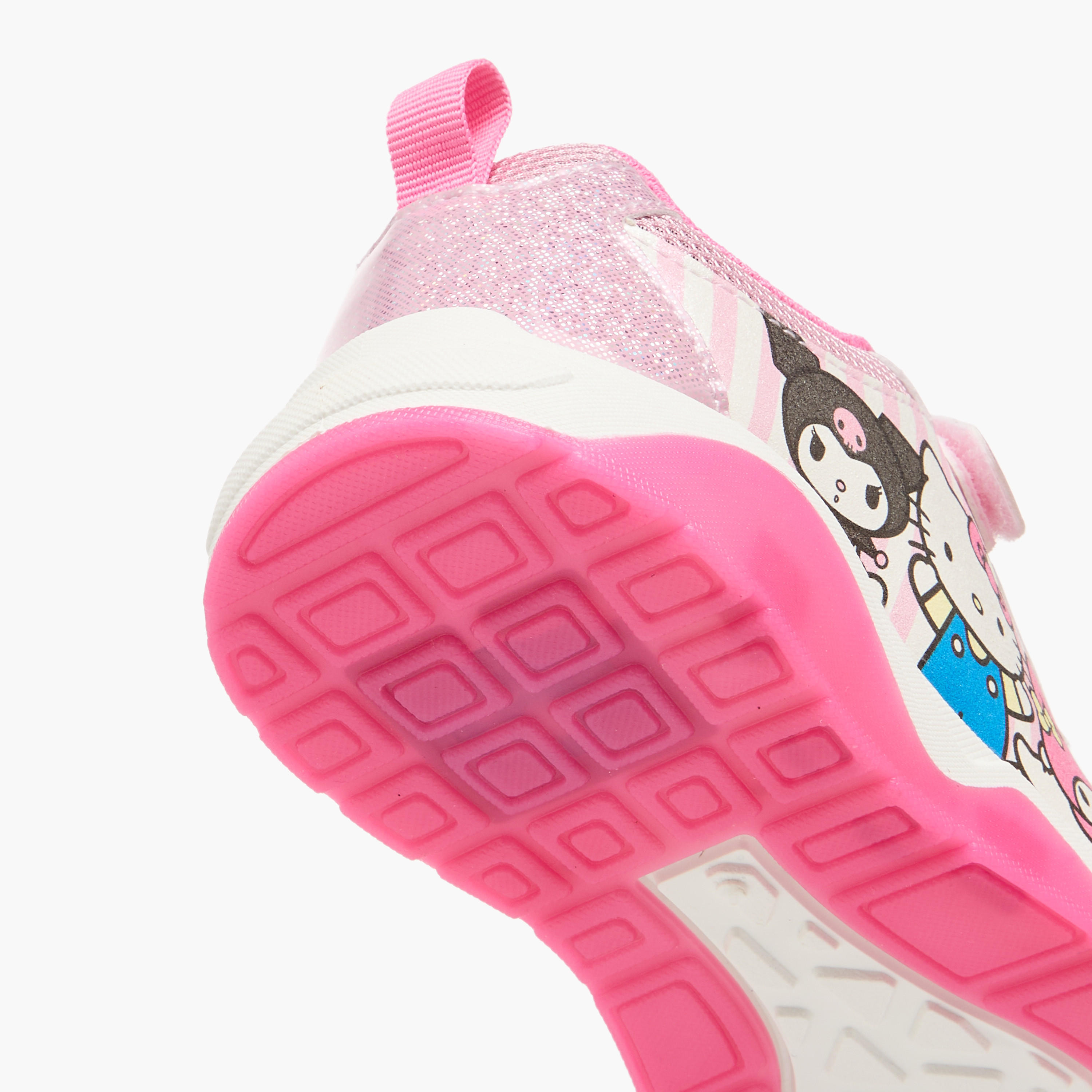 Hello Kitty Girls Hook & Loop Light-Up Sneakers-girls-shoes-sneakers-image-6