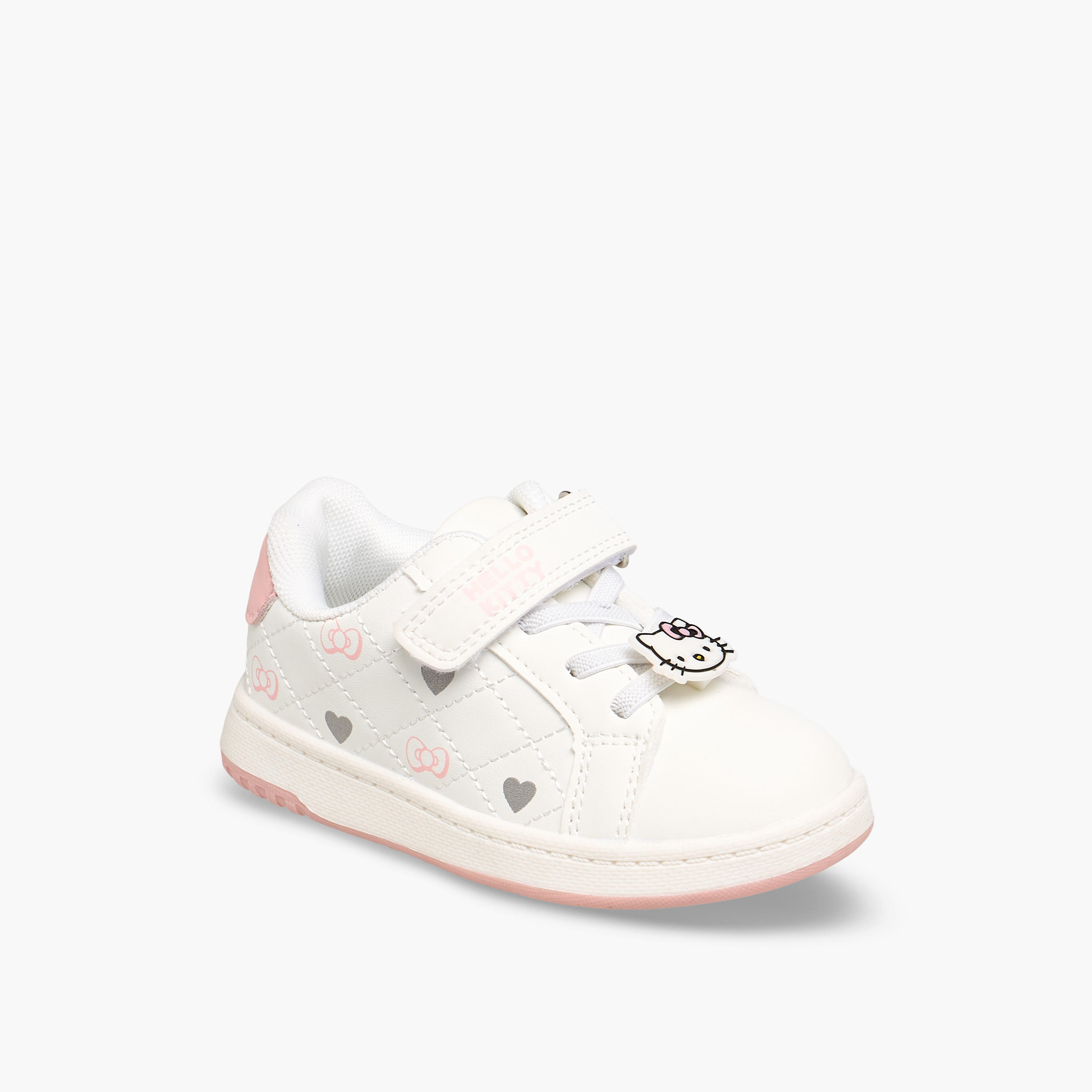 Hello Kitty Girls Hook & Loop Sneakers-girls-shoes-sneakers-image-2