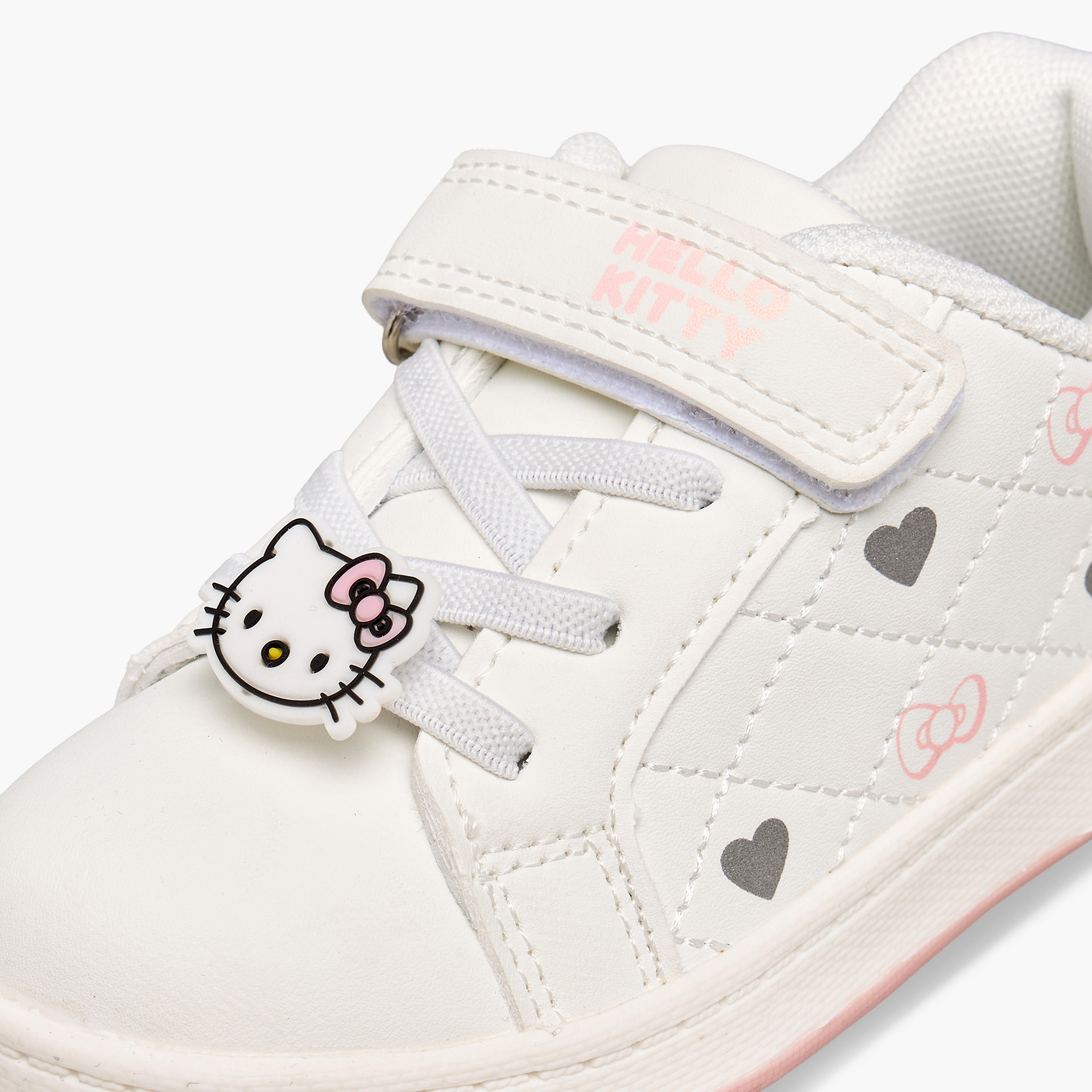 Hello Kitty Girls Hook & Loop Sneakers-girls-shoes-sneakers-image-4