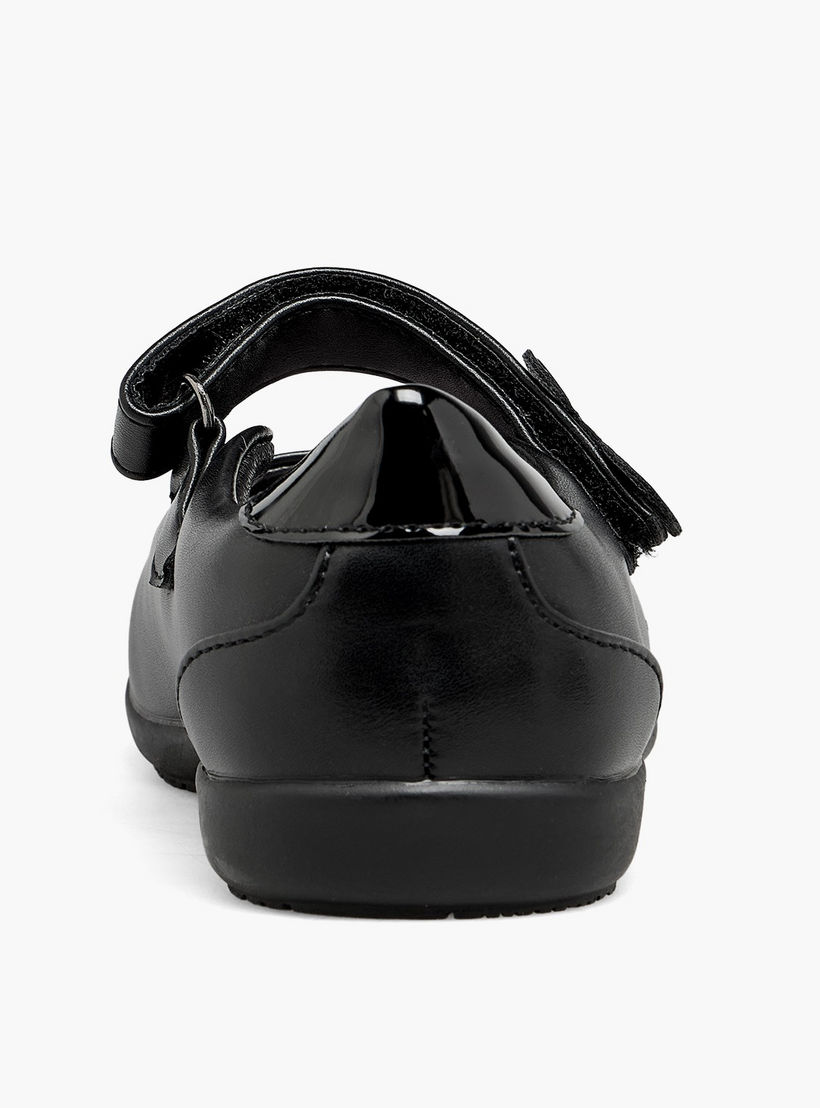 حذاء مدرسي ماري جين بشريط إغلاق لاصق للبنات من هالو كيتي-girls-shoes-maryjanes-image-5