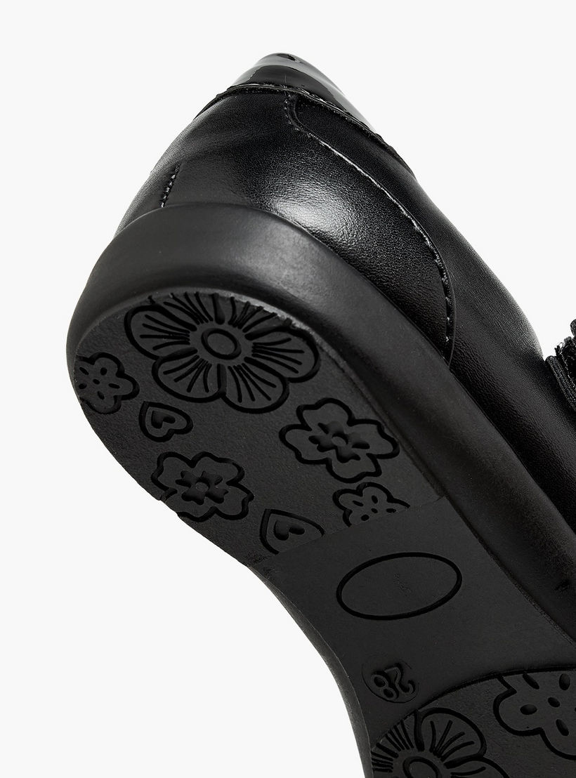 حذاء مدرسي ماري جين بشريط إغلاق لاصق للبنات من هالو كيتي-girls-shoes-maryjanes-image-7