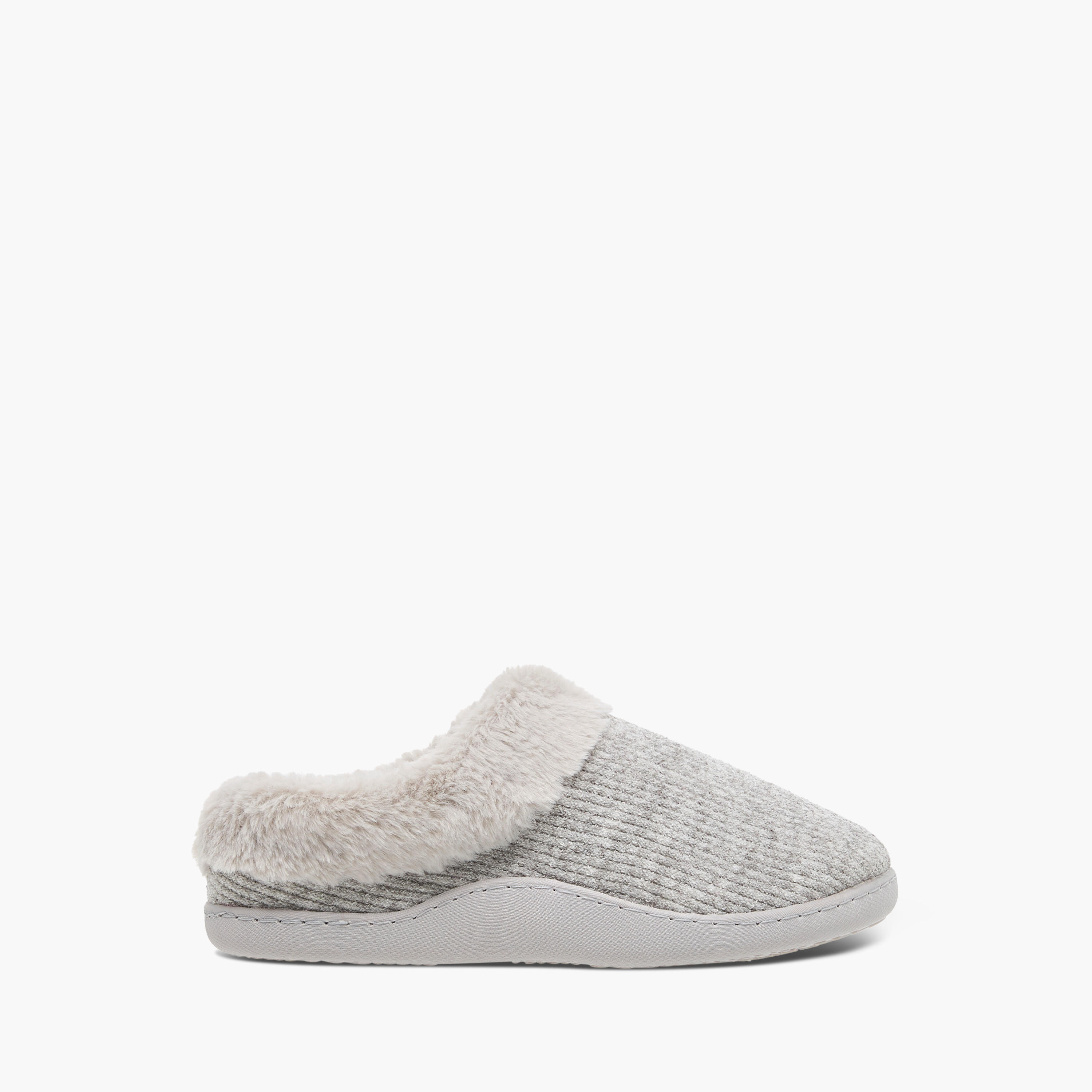 Le Confort Textured Slip-On Bedroom Slippers-women-shoes-bedroomslippers-image-2