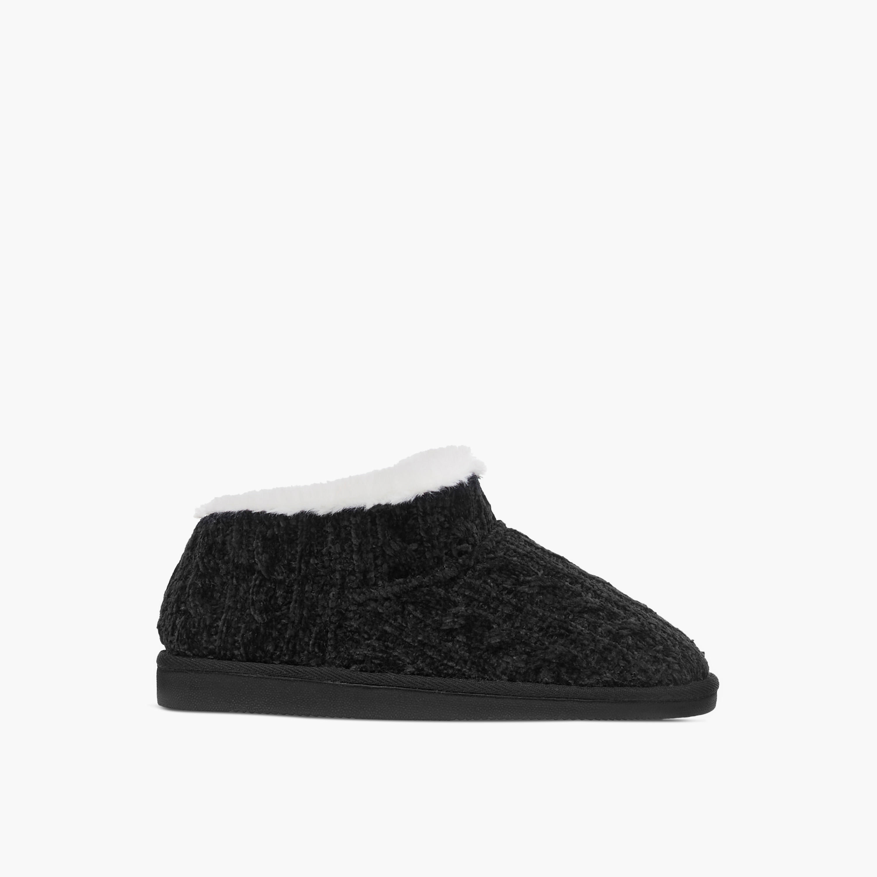 Le Confort Textured Slip-On Bedroom Slippers-women-shoes-bedroomslippers-image-3
