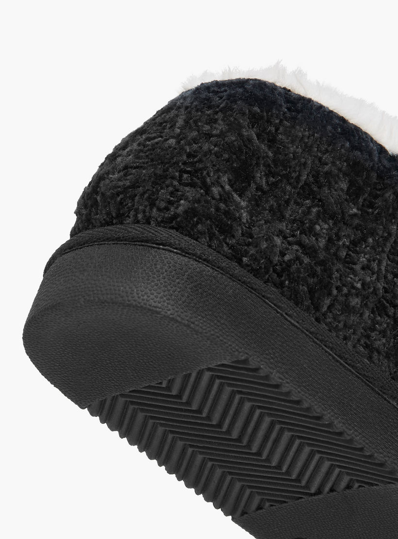 Le Confort Textured Slip-On Bedroom Slippers-women-shoes-bedroomslippers-image-5