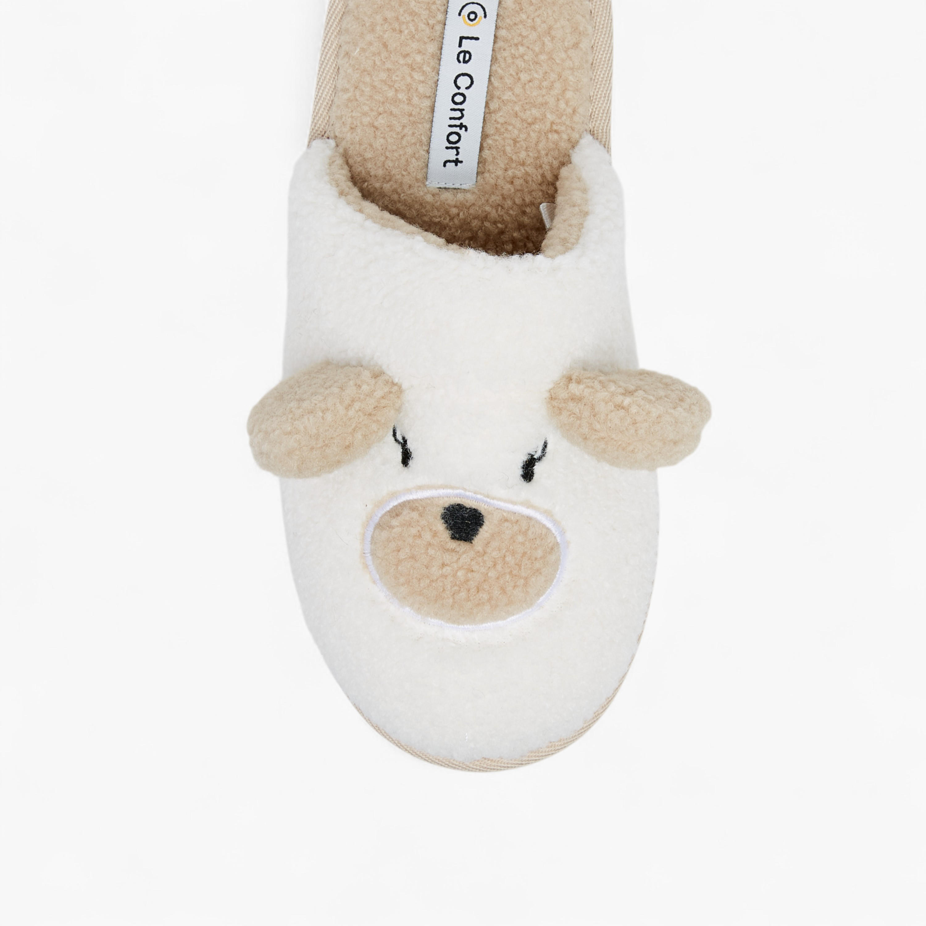 شبشب غرفة نوم بزينة دب من لو كونفورت-women-shoes-bedroomslippers-image-2