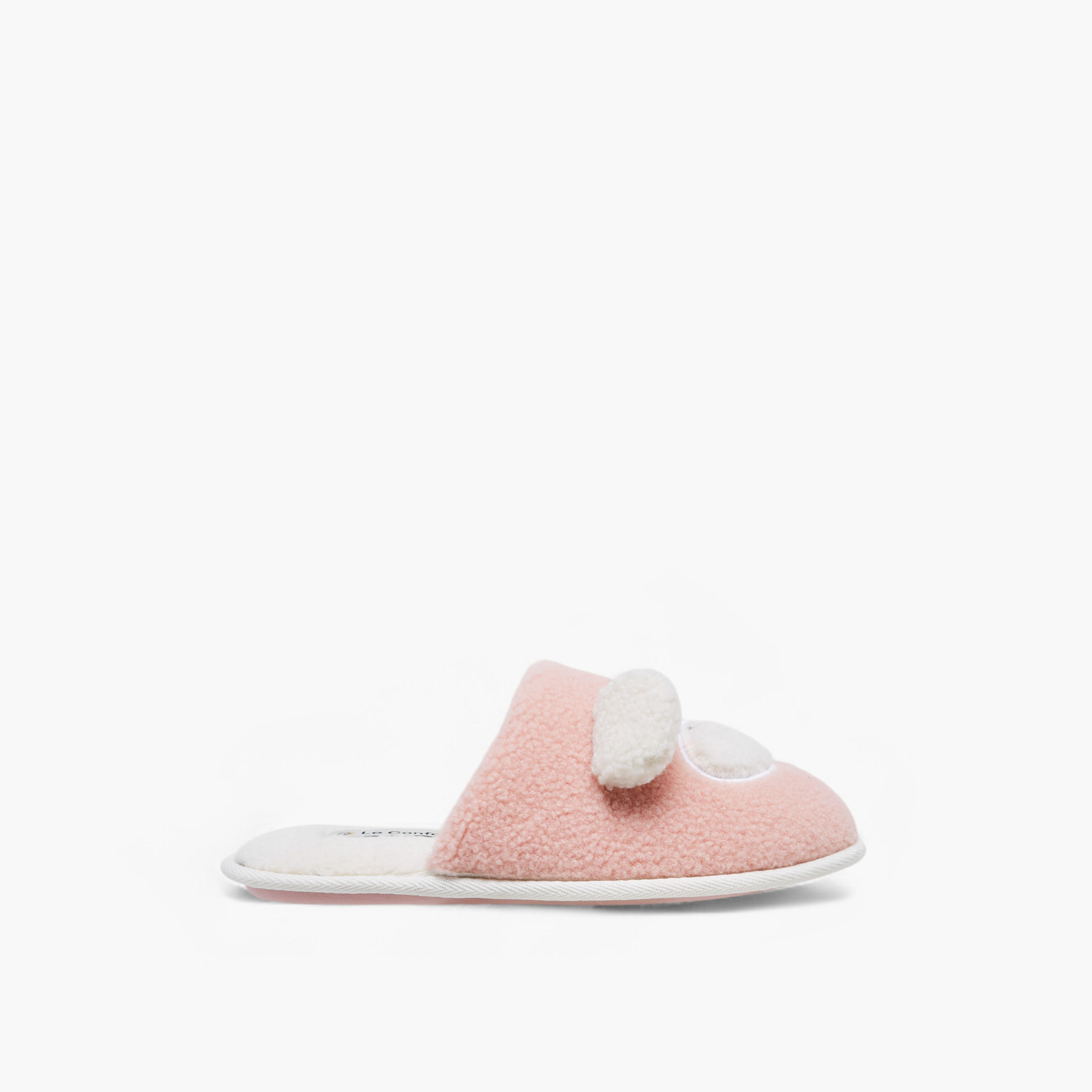 Le Confort Bear Applique Bedroom Slippers-women-shoes-bedroomslippers-image-3