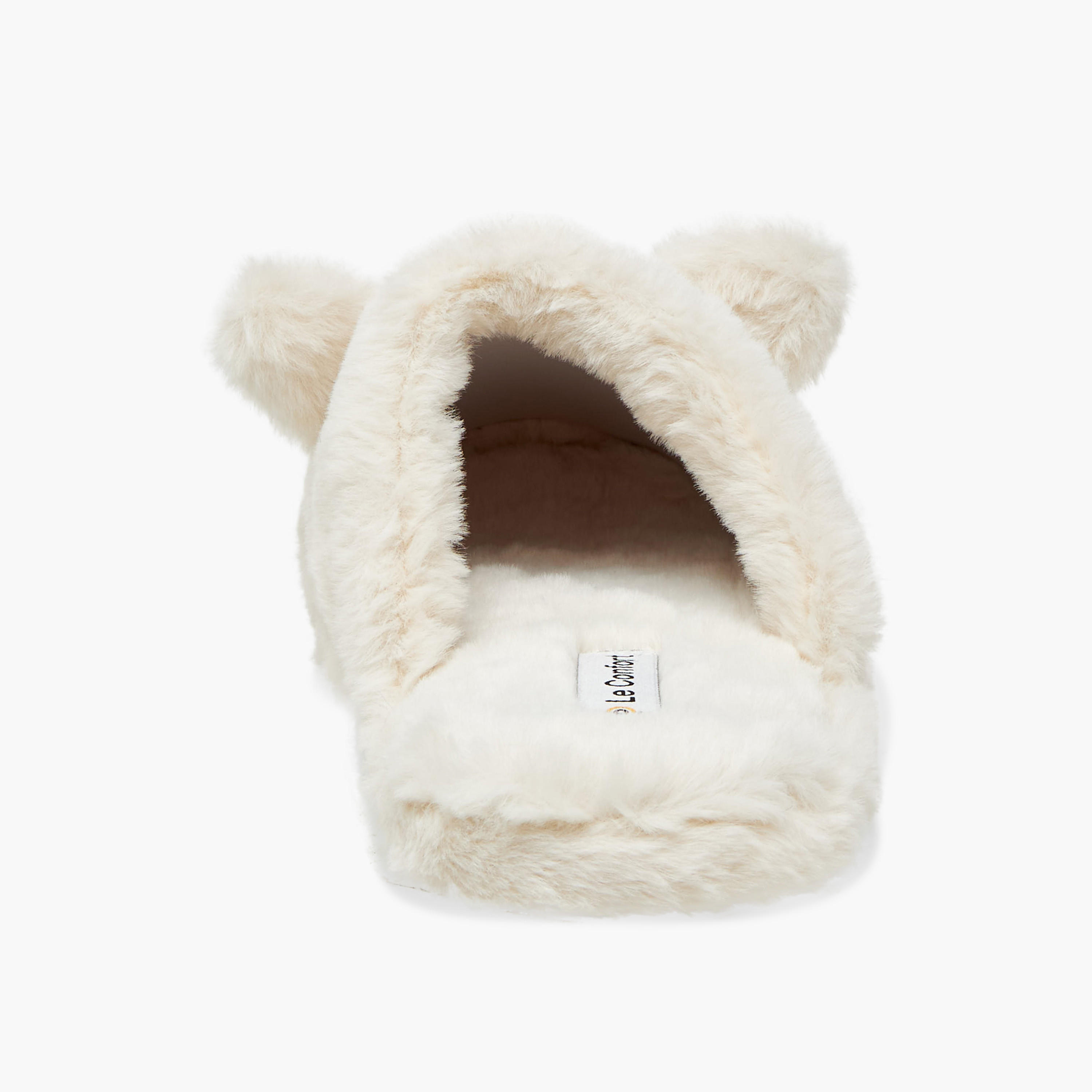 Le Confort Women Cat Ear Applique Bedroom Slippers-women-shoes-bedroomslippers-image-4