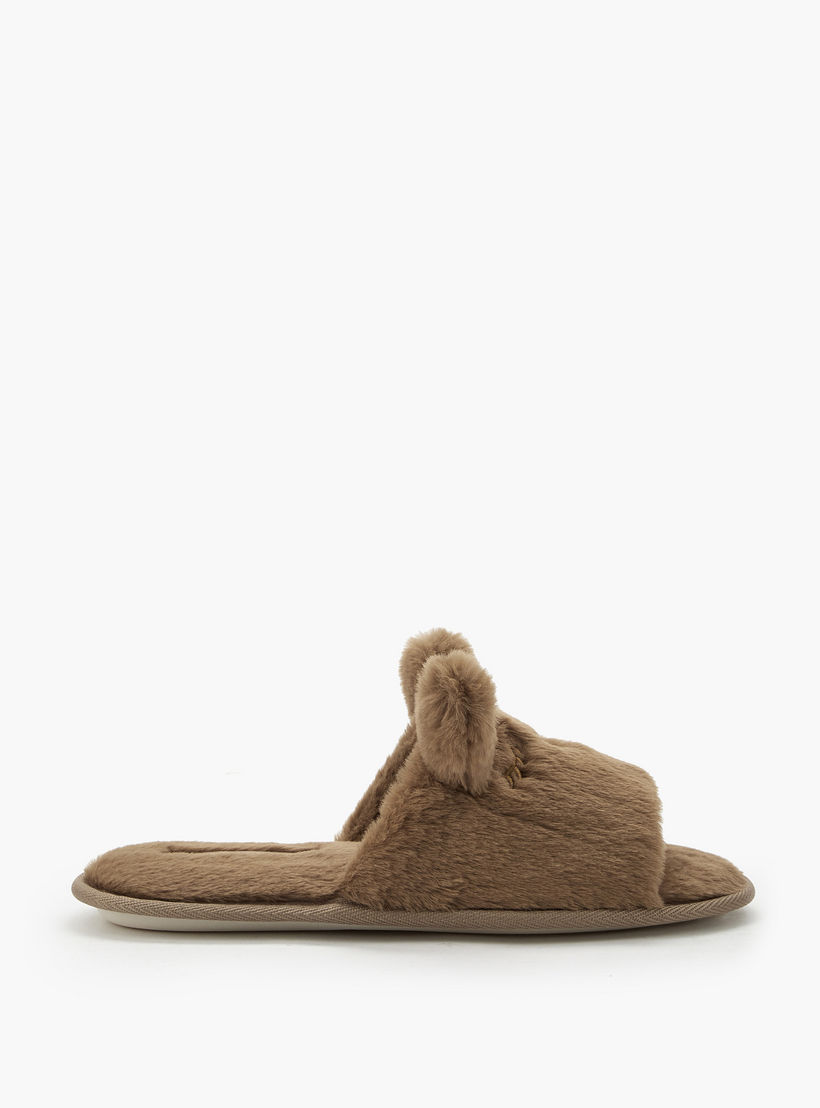 Le Confort Women Ear Applique Bedroom Slippers-women-shoes-bedroomslippers-image-2